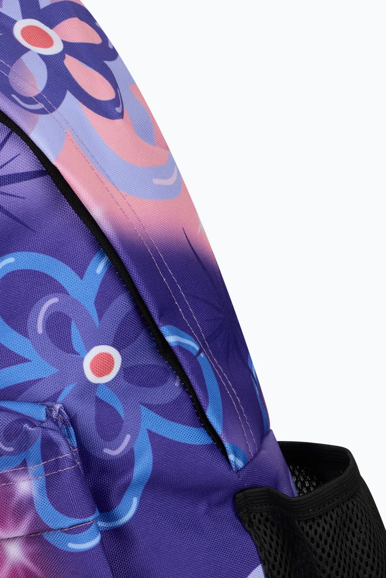 Hype Girls Purple Sparkle Flower Backpack - Image 6
