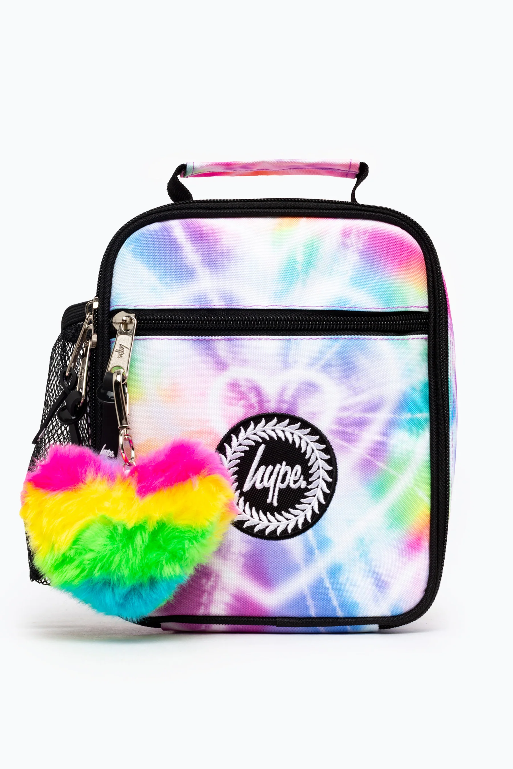 Hype Girls Rainbow Heart Tie-Dye Backpack & Lunch Bag Bundle - Image 3