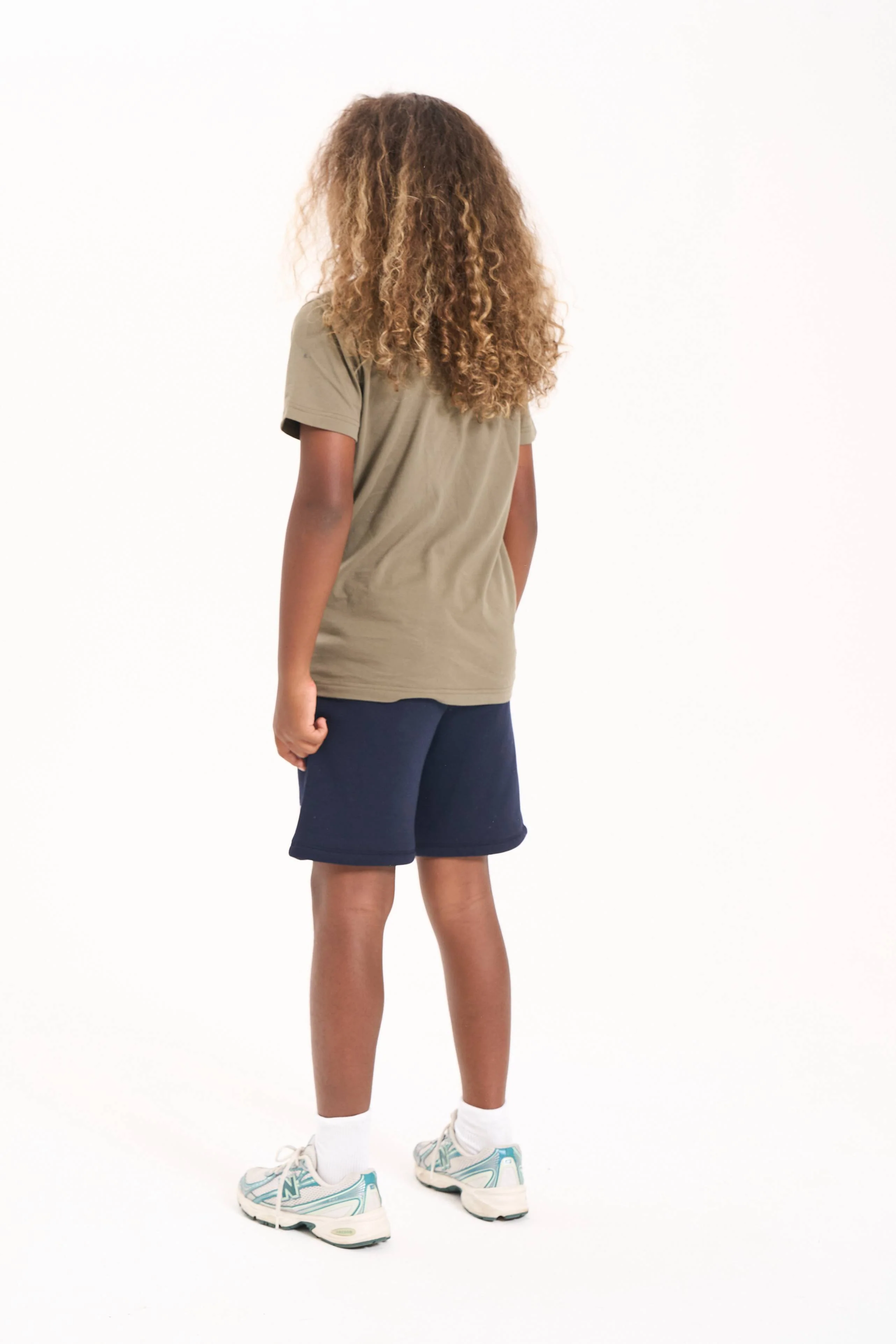 Hype Unisex Khaki Essence T-Shirt - Image 4