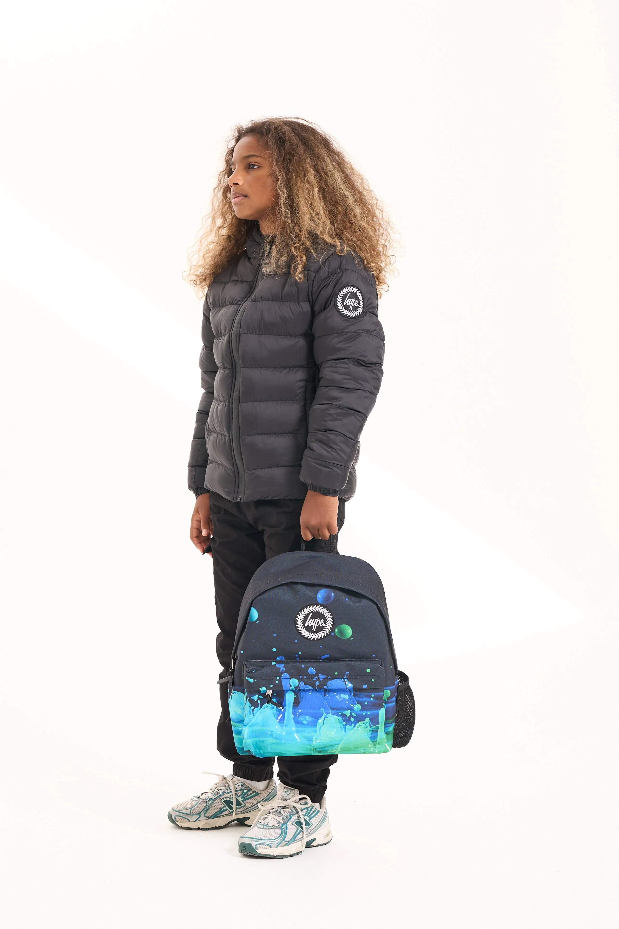 Hype Kids Black Padded Jacket - Image 9