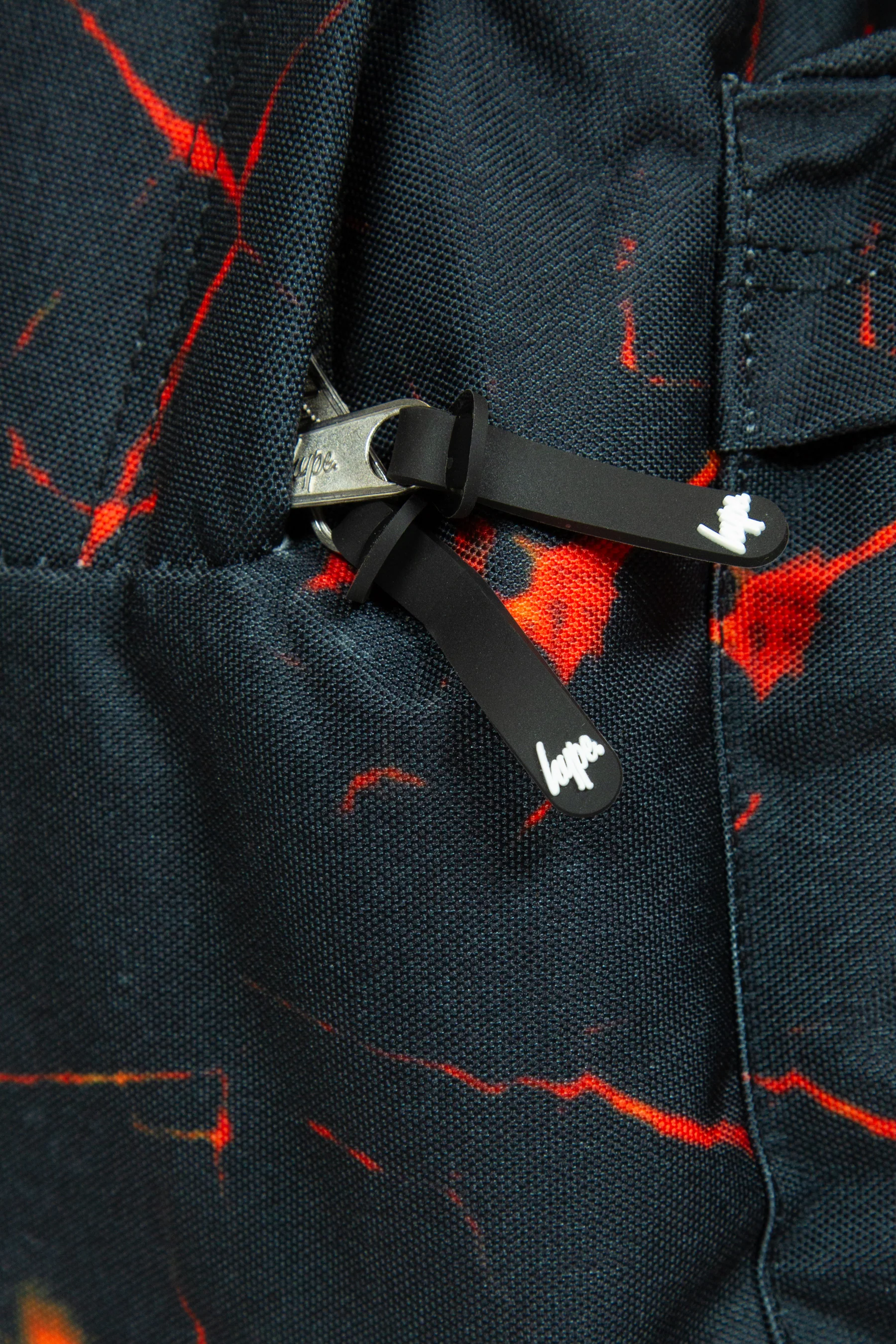 Hype Boys Black Lava Iconic Backpack - Image 7