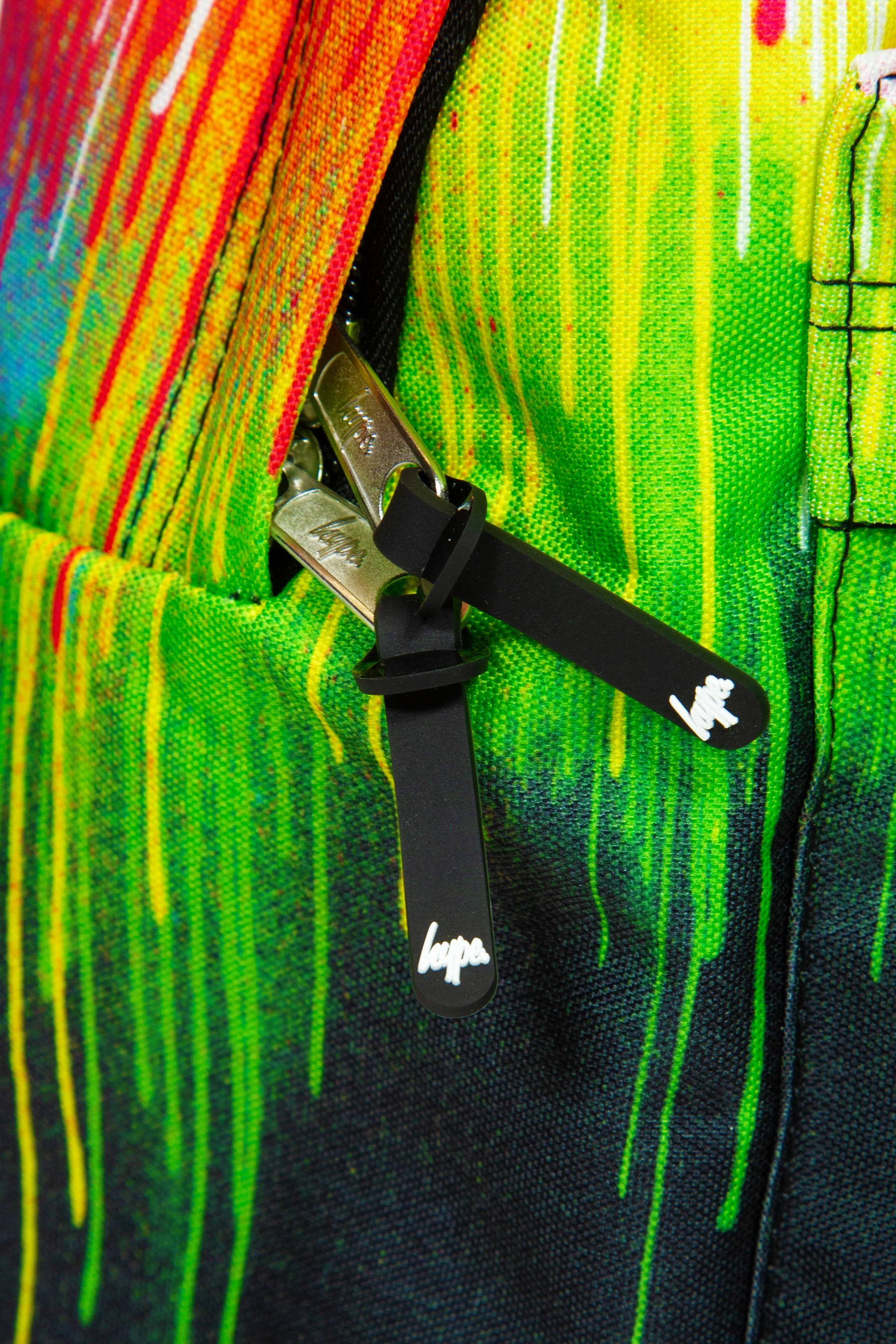 Hype Unisex Iconic Drips Multicolour Backpack - Image 7