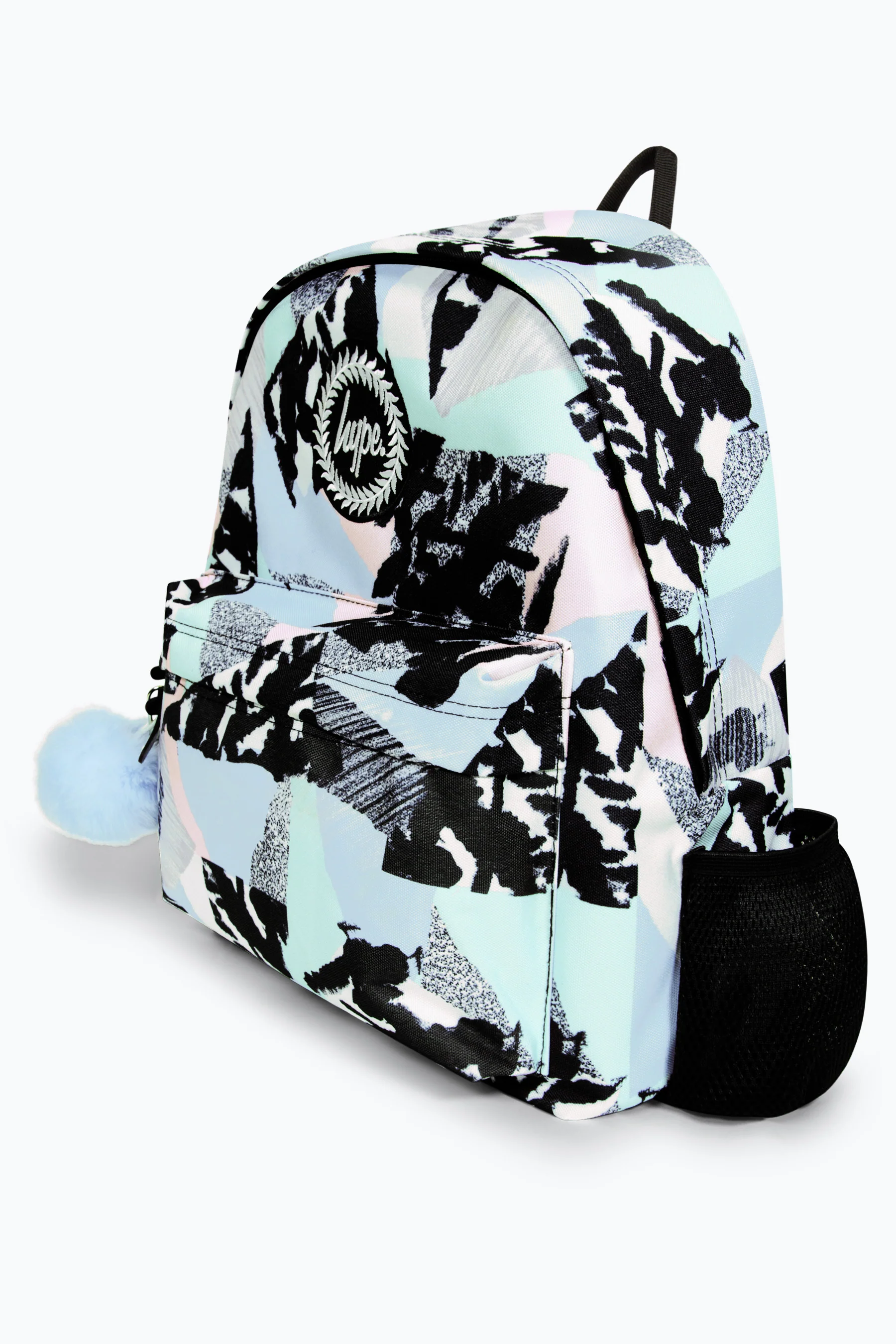 Hype Girls Iconic Pastel Abstract Multicolour Backpack - Image 3