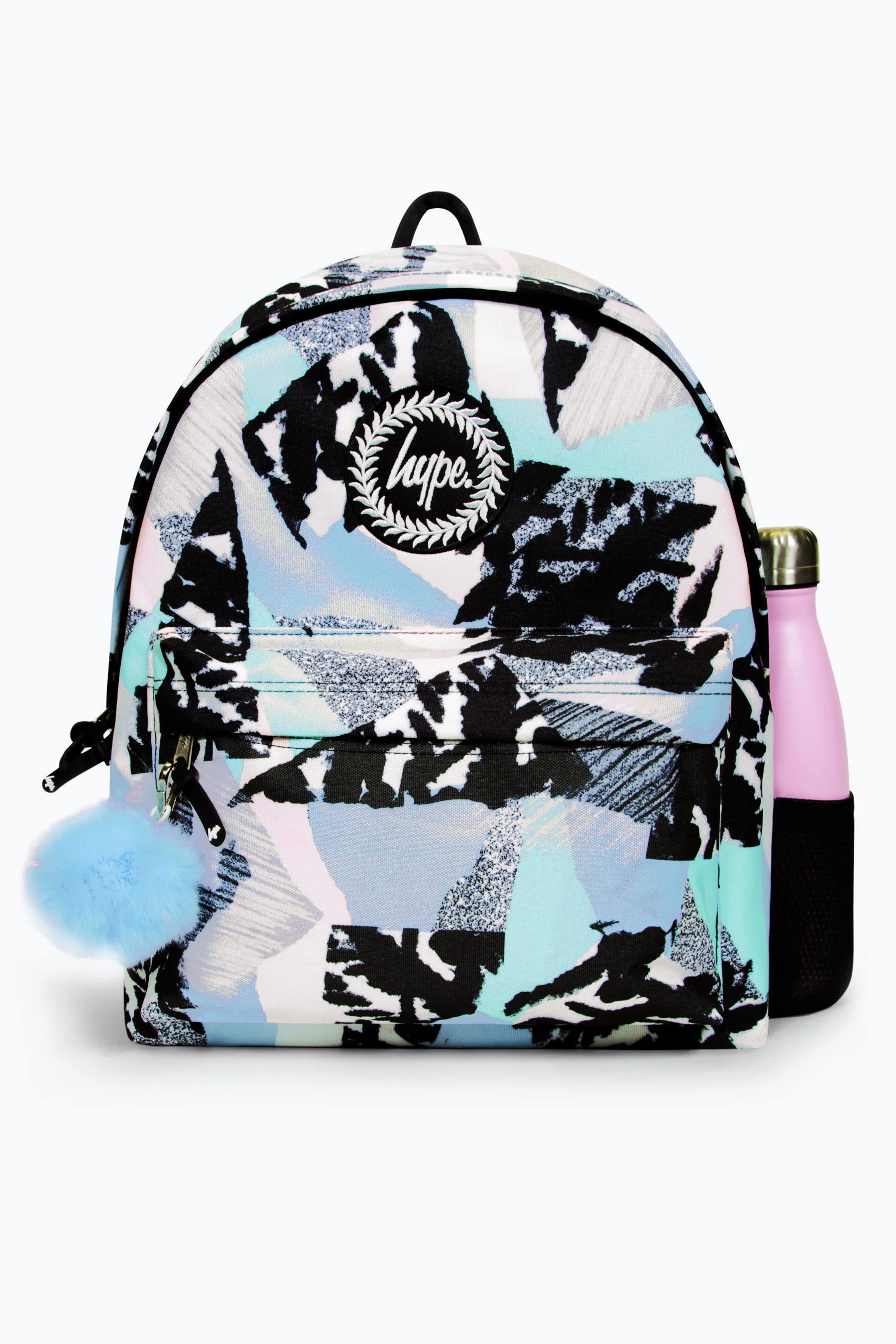 Hype Girls Iconic Pastel Abstract Multicolour Backpack - Image 5