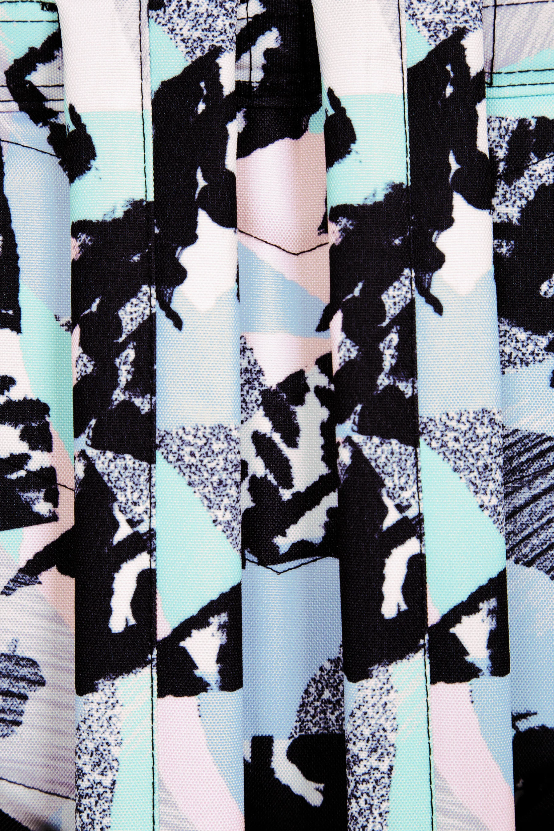 Hype Girls Iconic Pastel Abstract Multicolour Backpack - Image 8