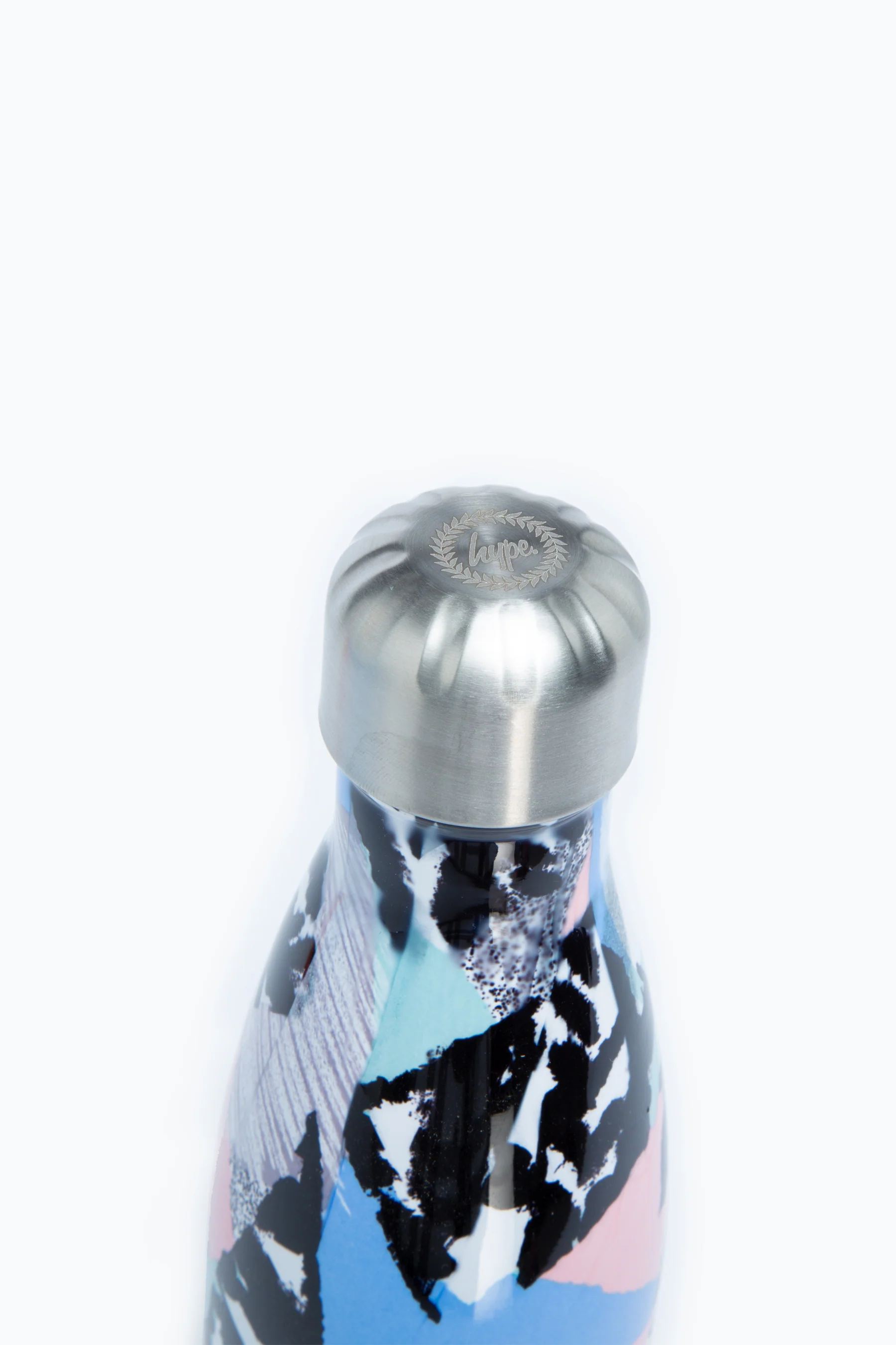 Hype Pastel Abstract Metal Water Bottle - Image 4