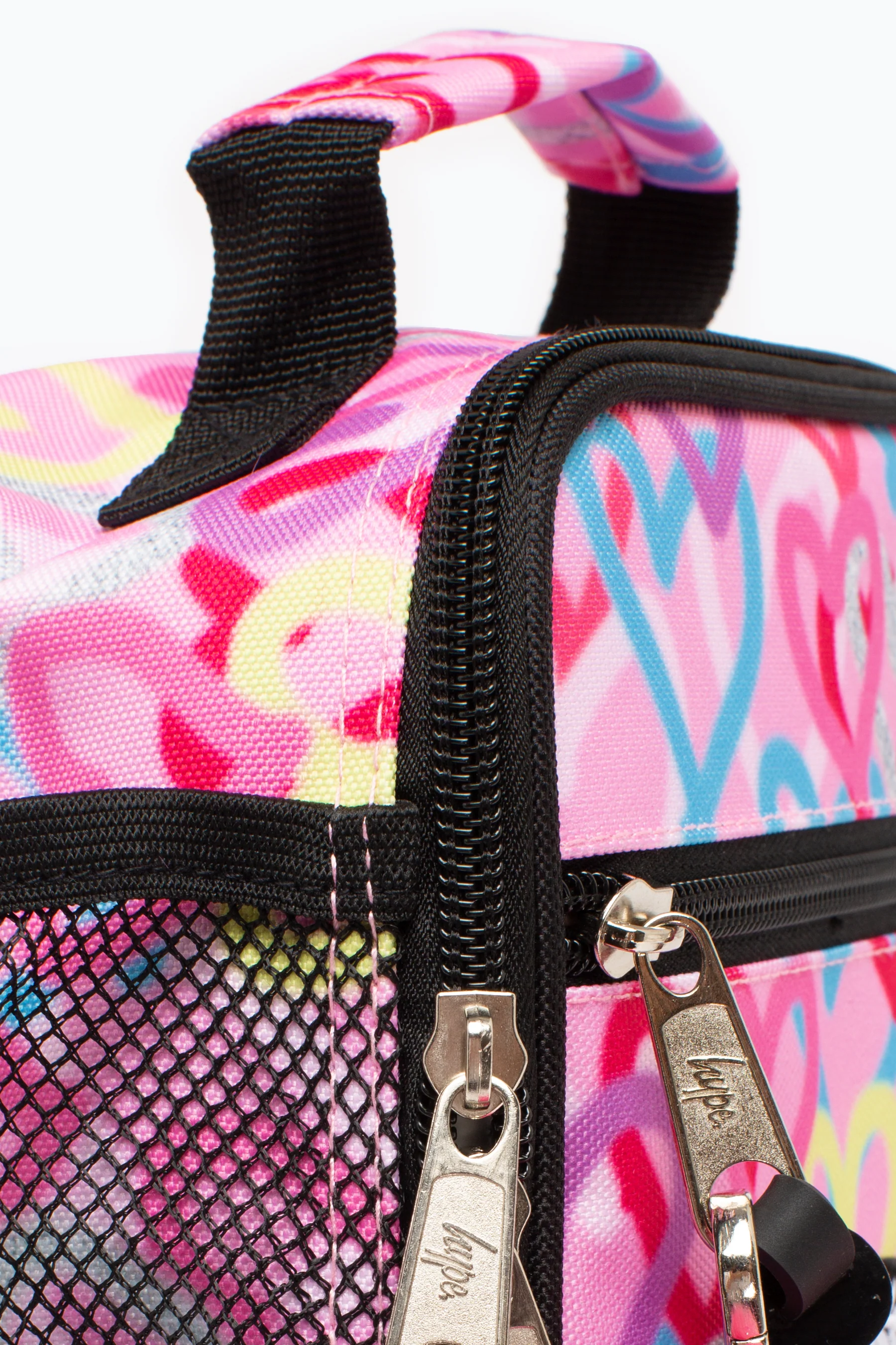 Hype Pink Graffiti Hearts Lunch Box - Image 8