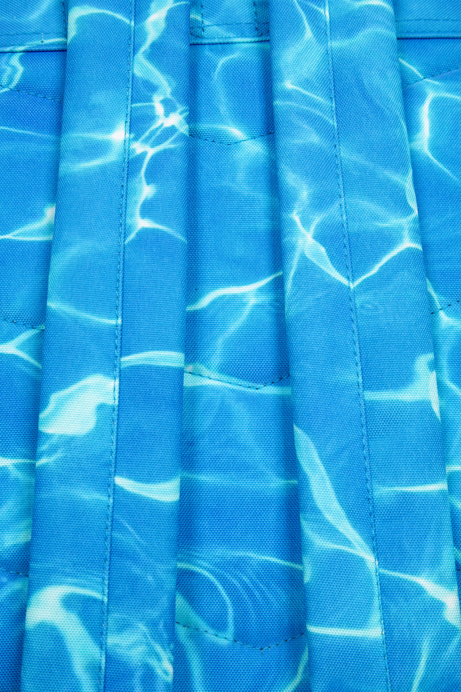 Hype Unisex Iconic Pool Blue Backpack - Image 8