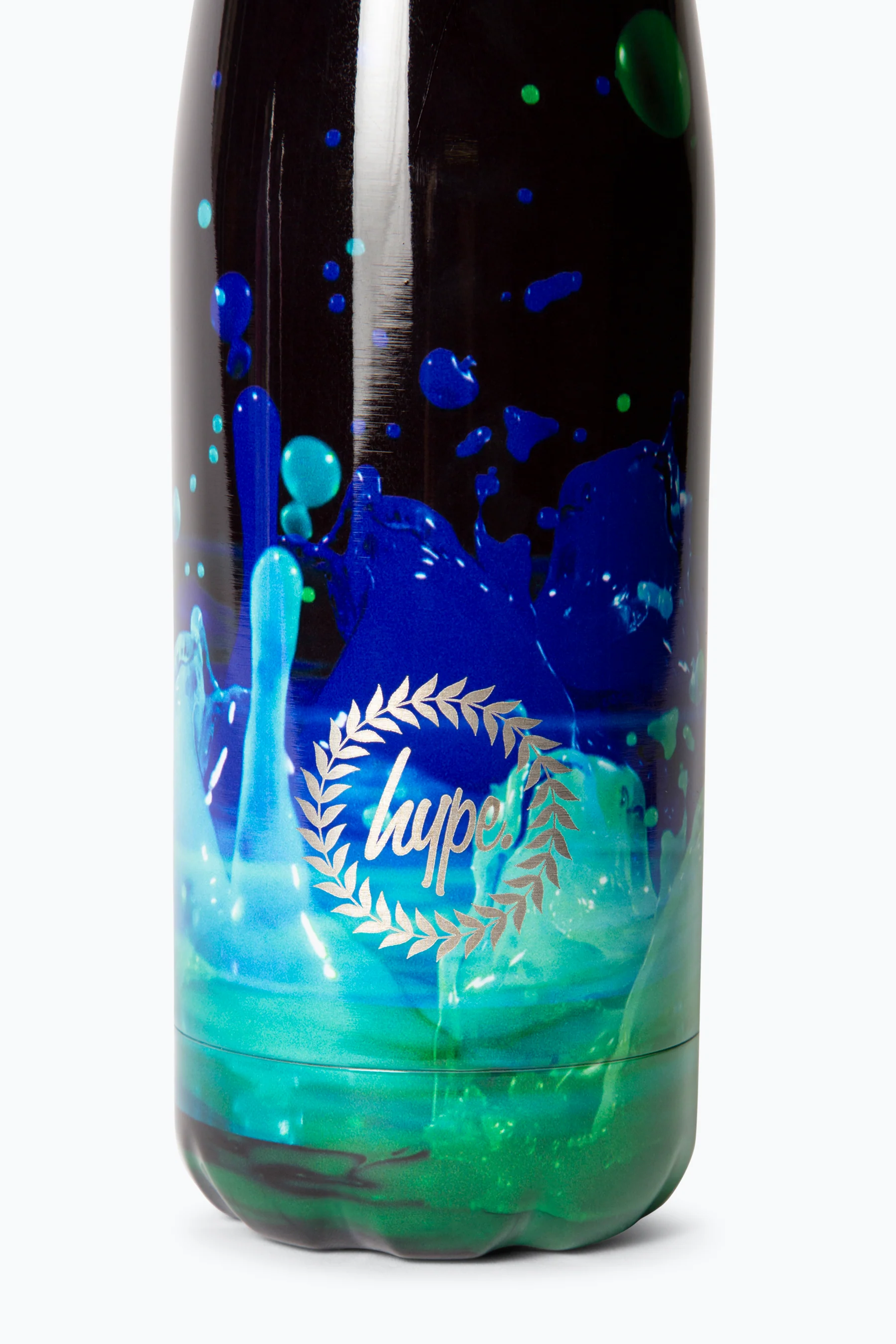 Hype Boys Black 3D Droplets Thermal Water Bottle - Image 3
