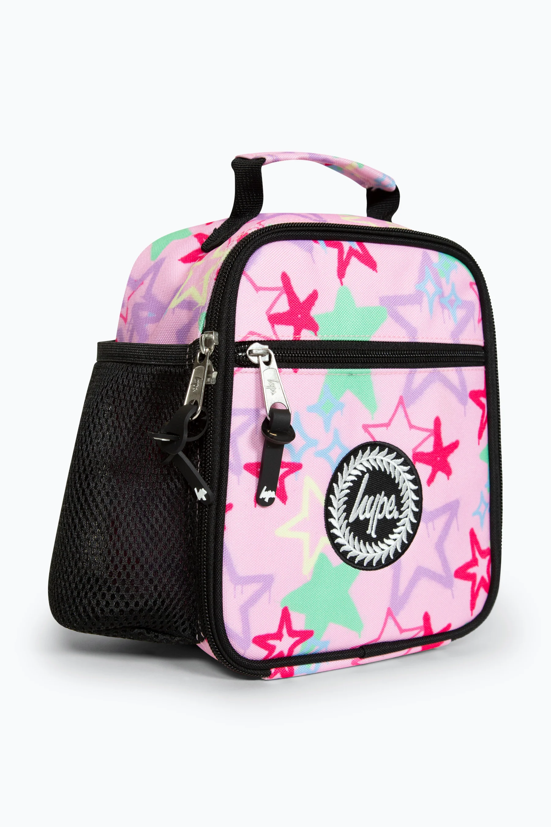 Hype Girls Pink Graffiti Stars Lunch Bag - Image 2