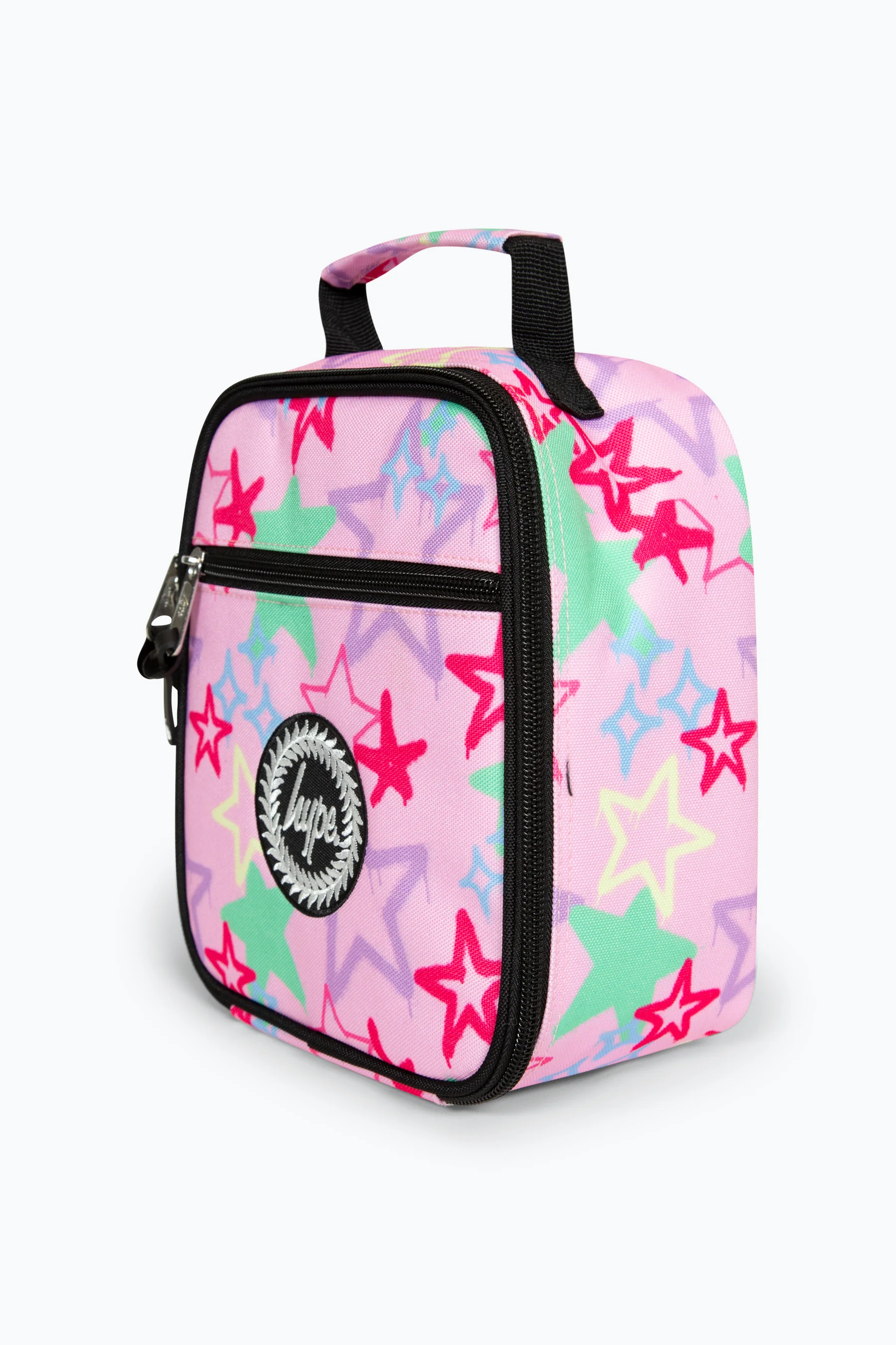 Hype Girls Pink Graffiti Stars Lunch Bag - Image 4