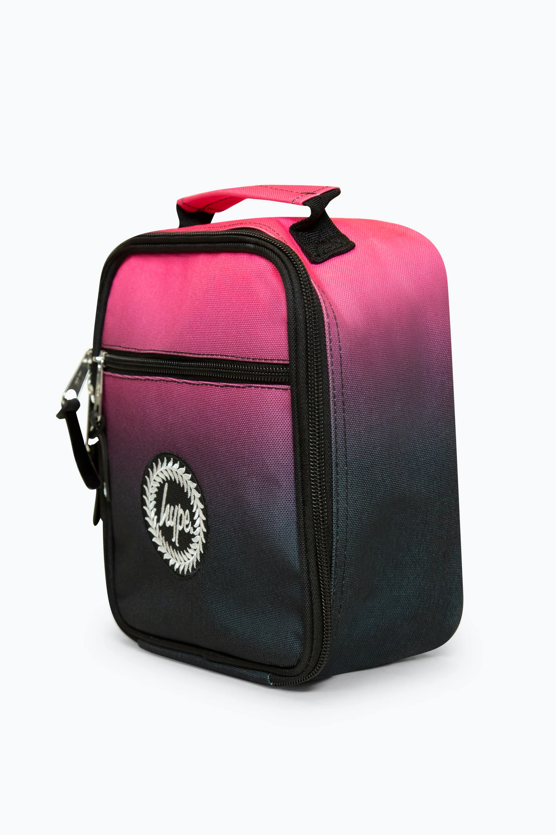 Hype Black/Pink Fade Lunch Bag - Image 3