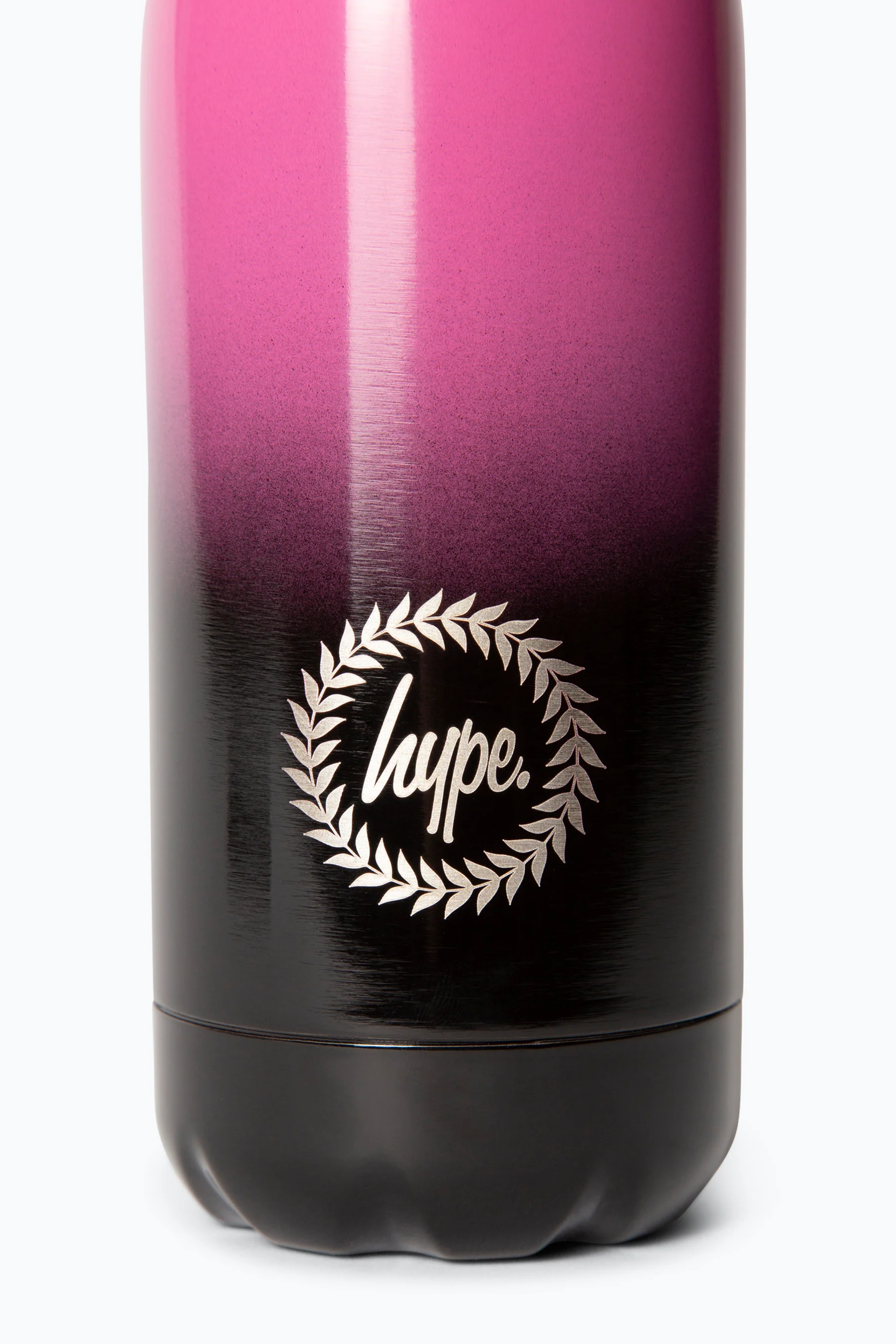 Hype Girls Black/Pink Fade Thermal Water Bottle - Image 3