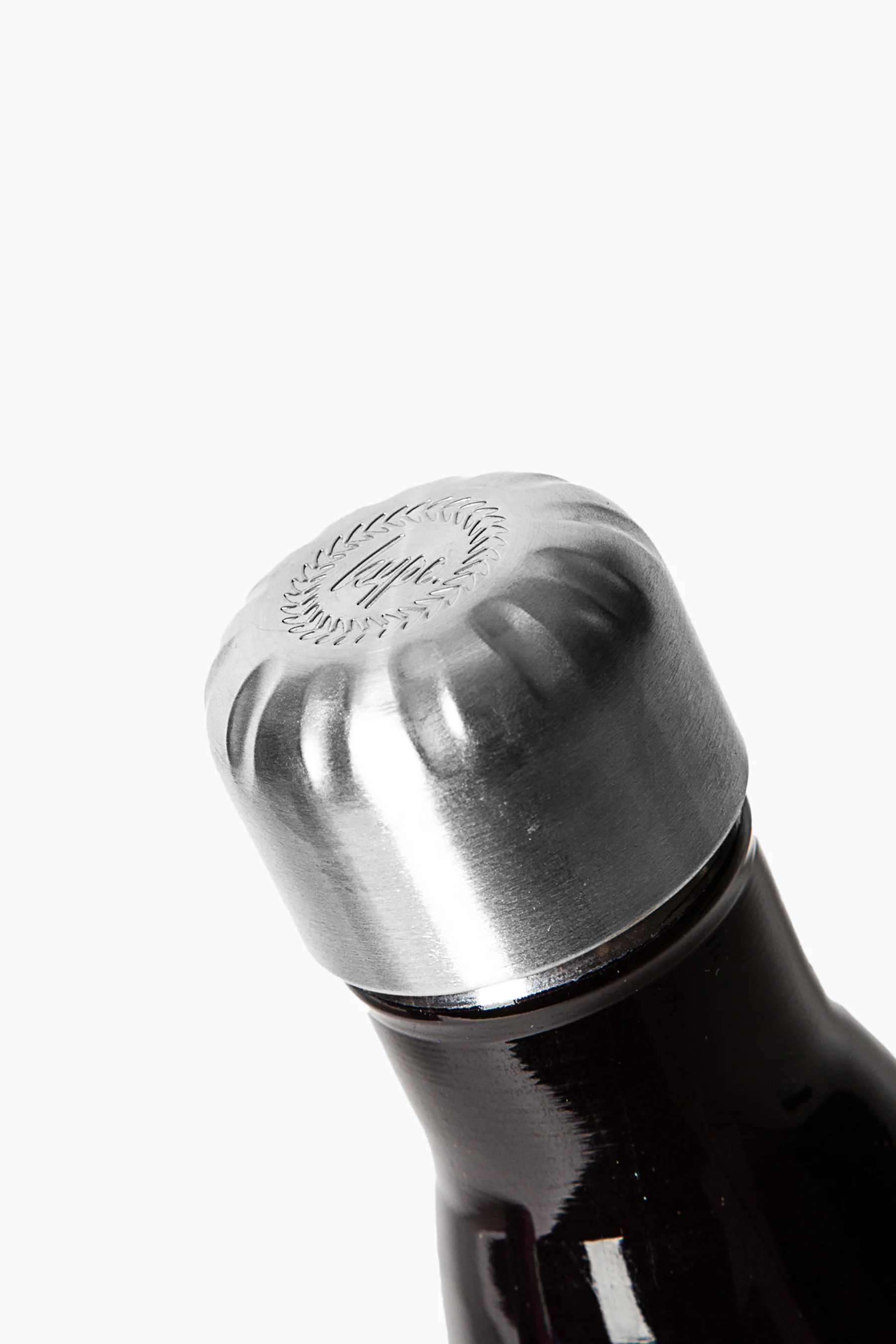Hype Unisex Black Speckle Fade Thermal Water Bottle - Image 3