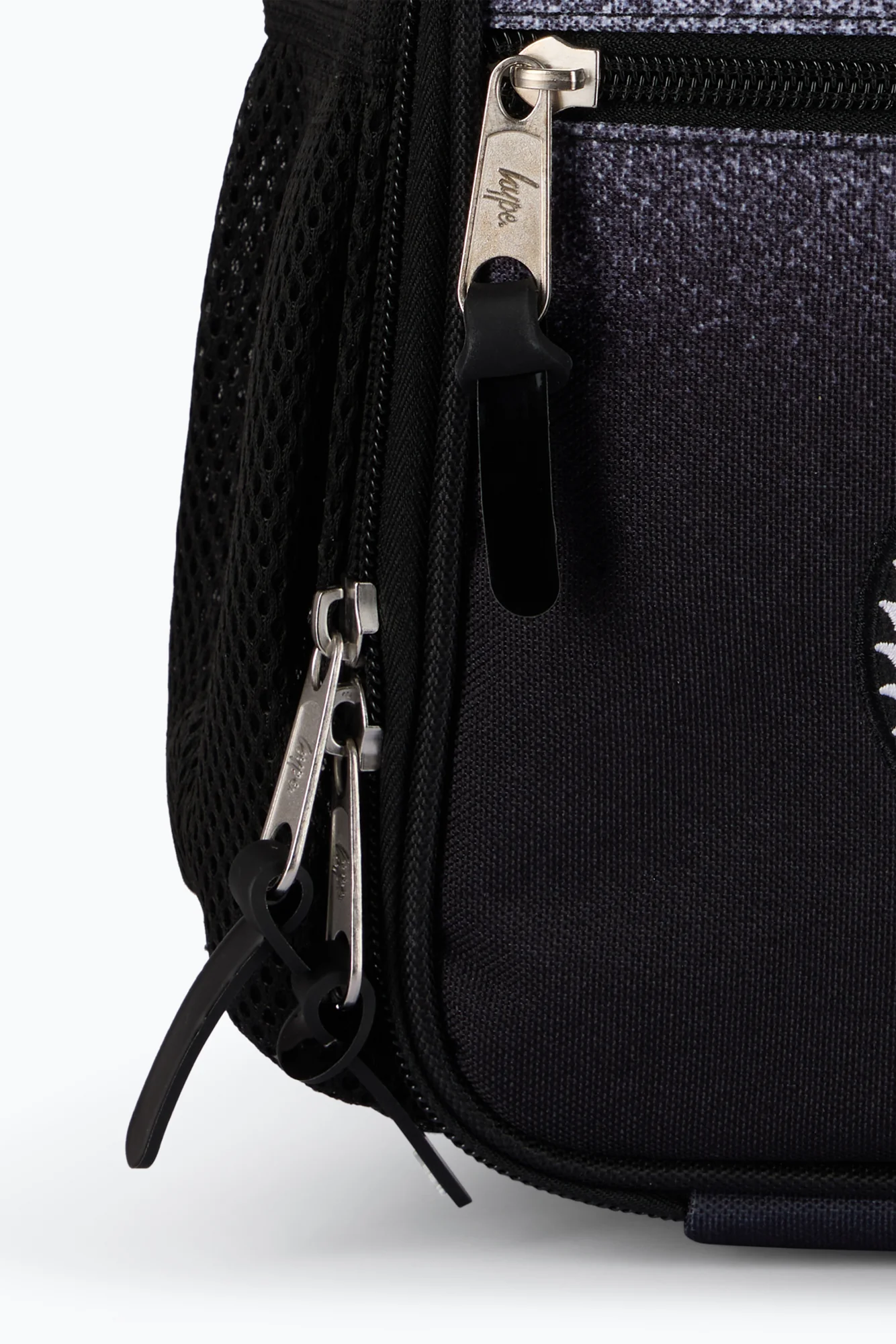 Hype Unisex Black/White Speckle Fade Lunch Bag - Image 5