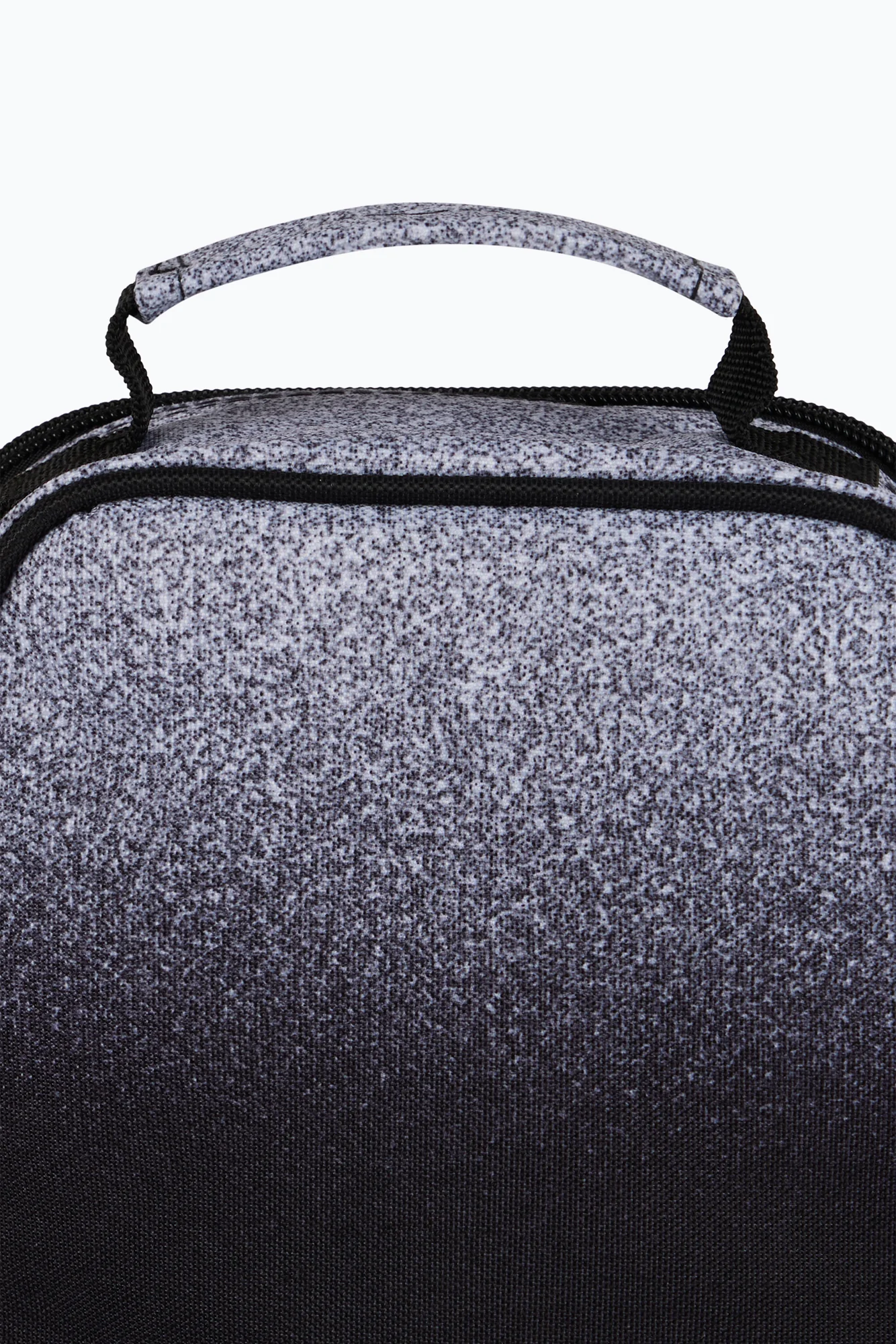 Hype Unisex Black/White Speckle Fade Lunch Bag - Image 7