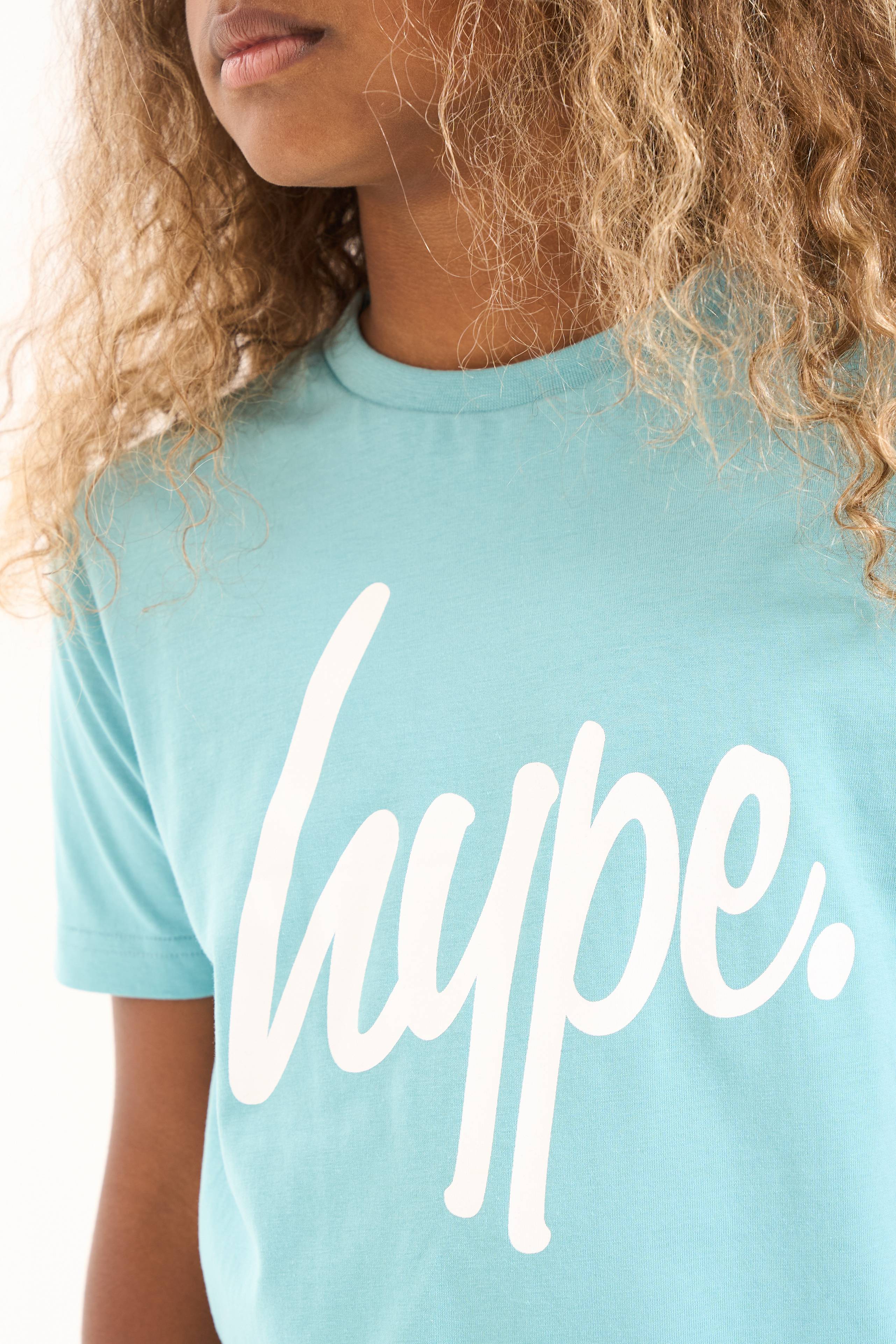 Hype Unisex Essence Blue T-Shirt - Image 2