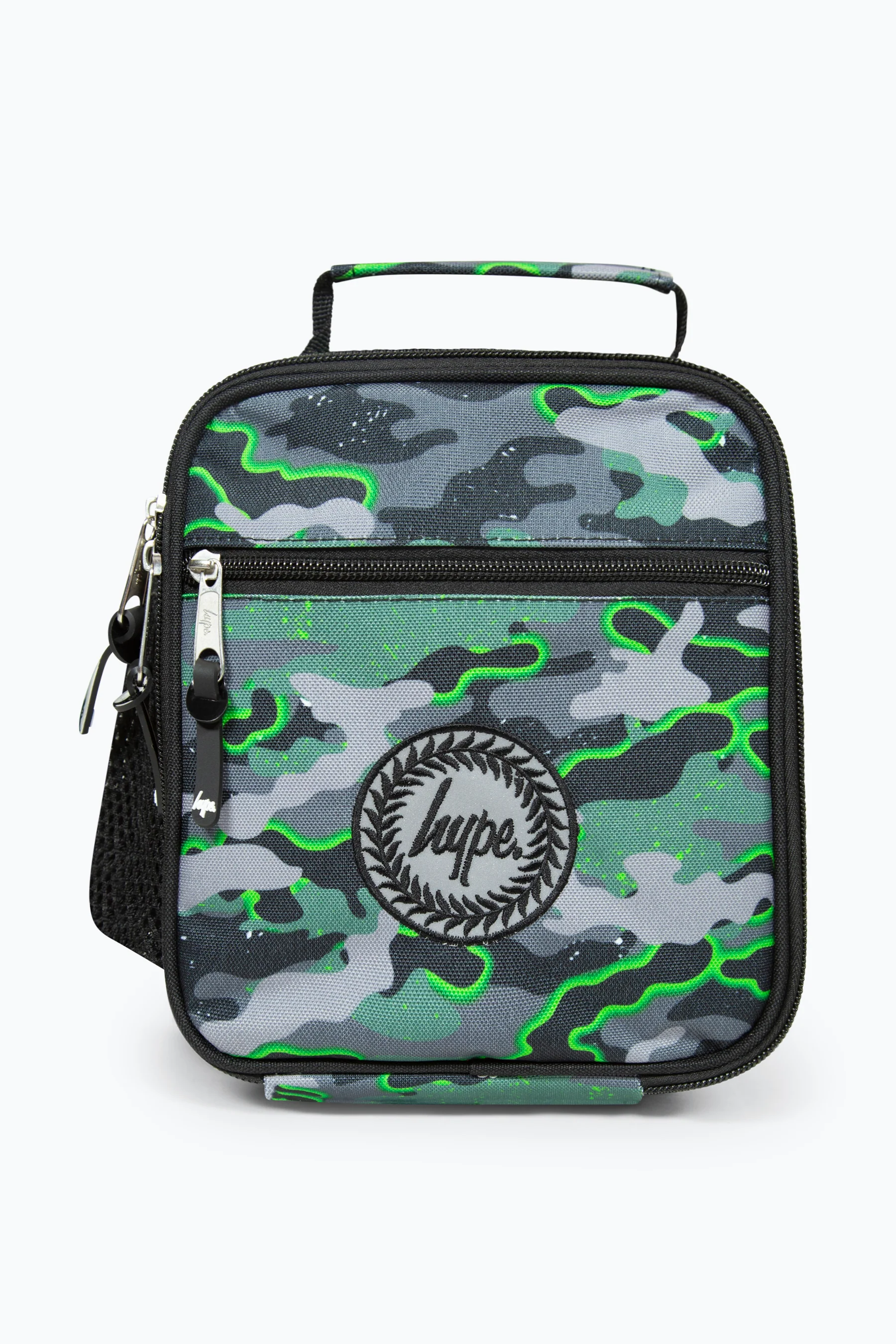 Hype Boys Green Glow Camo Backpack & Lunch Bag Bundle - Image 4