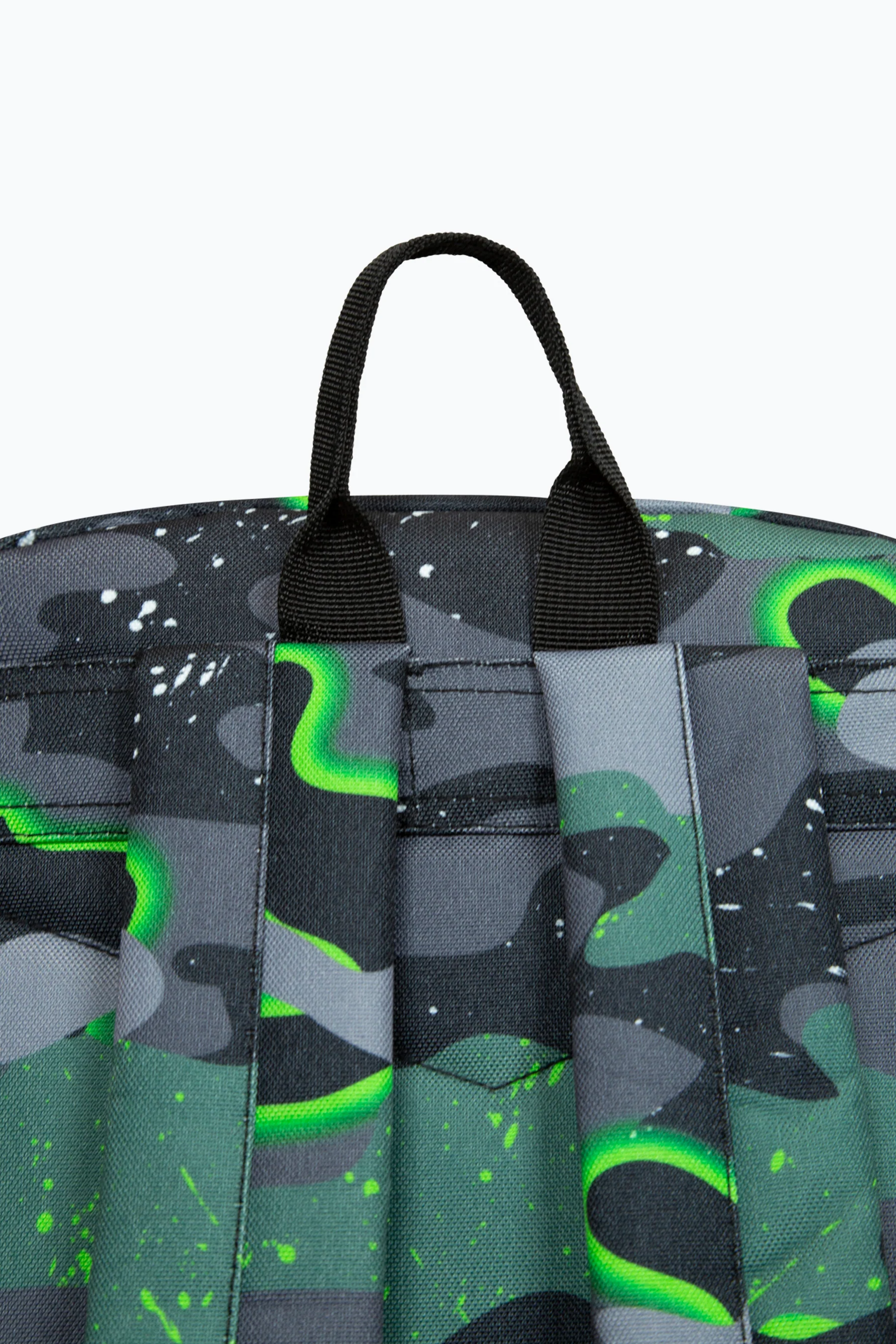 Hype Iconic Green Glow Camo Boys Backpack - Image 7