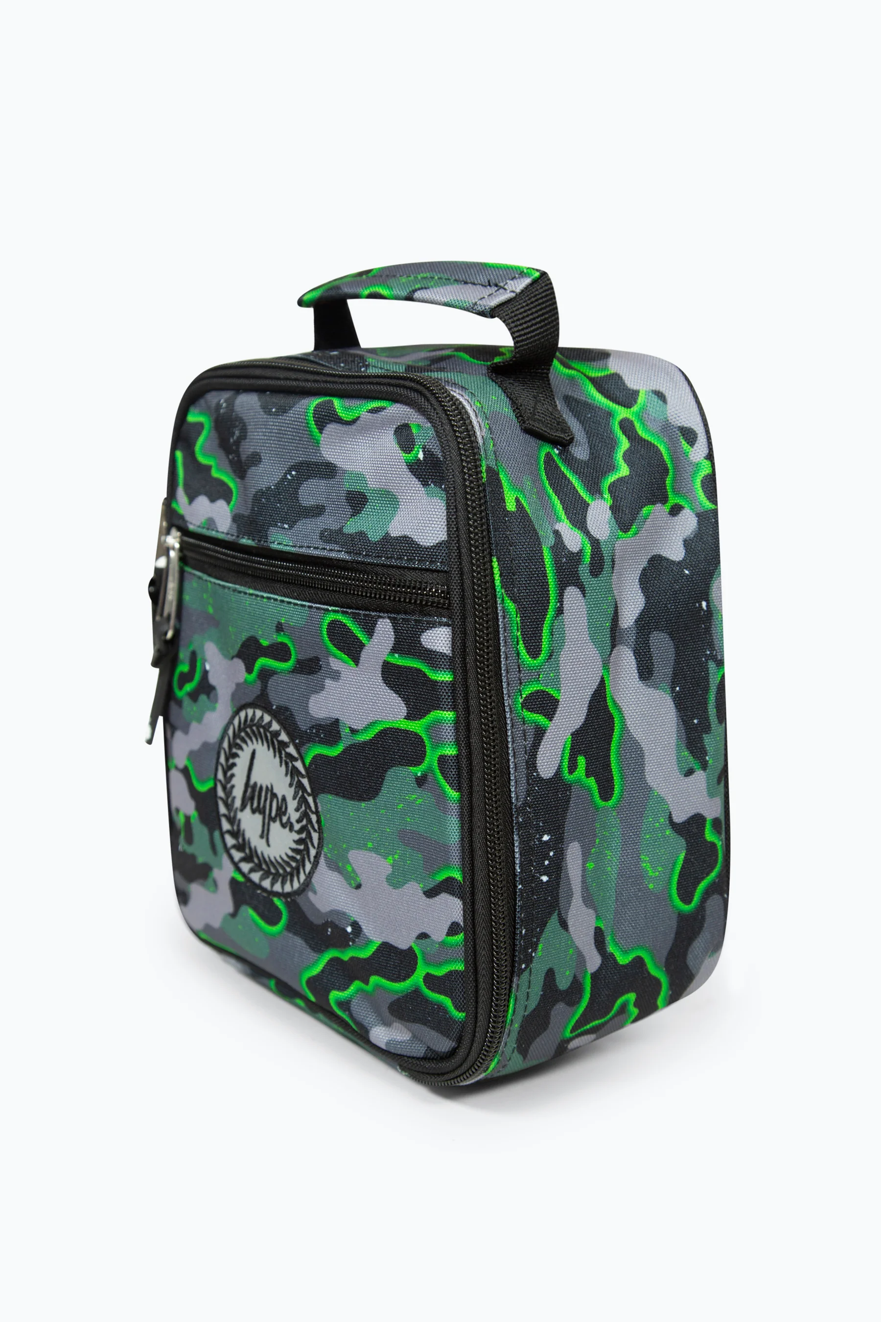 Hype Boys Green Glow Camo Lunch Box - Image 4