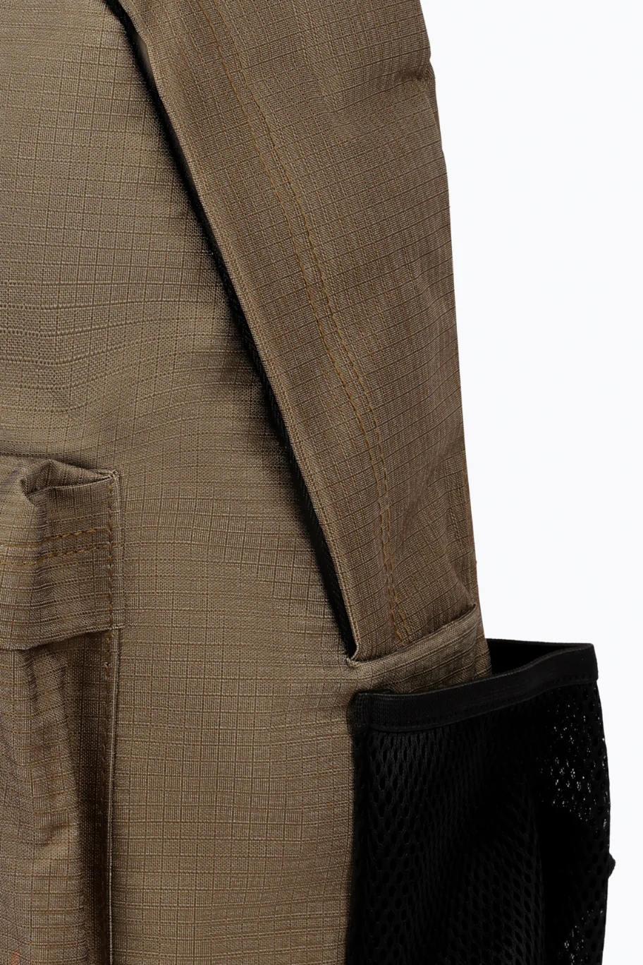 Hype Unisex Khaki Ripstop Tech Backpack - Image 6