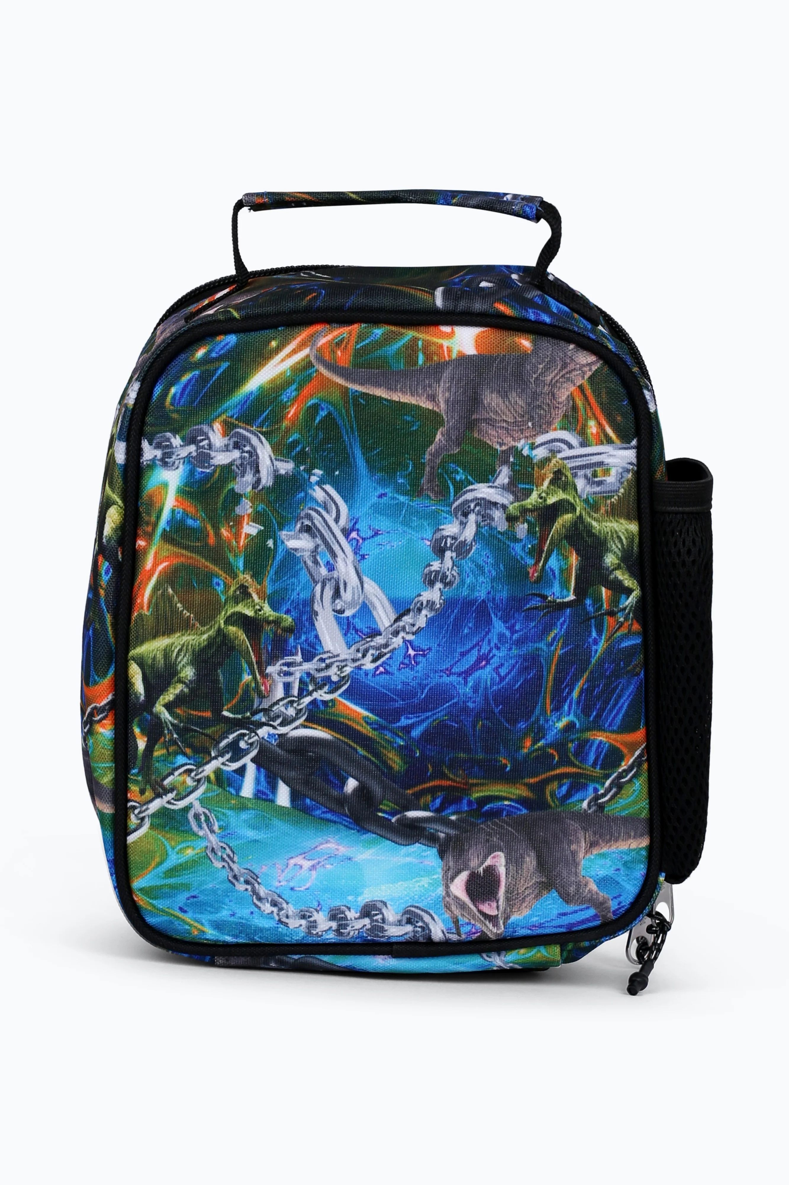Hype Unisex Multi Dino Space Chains Lunch Bag - Image 4