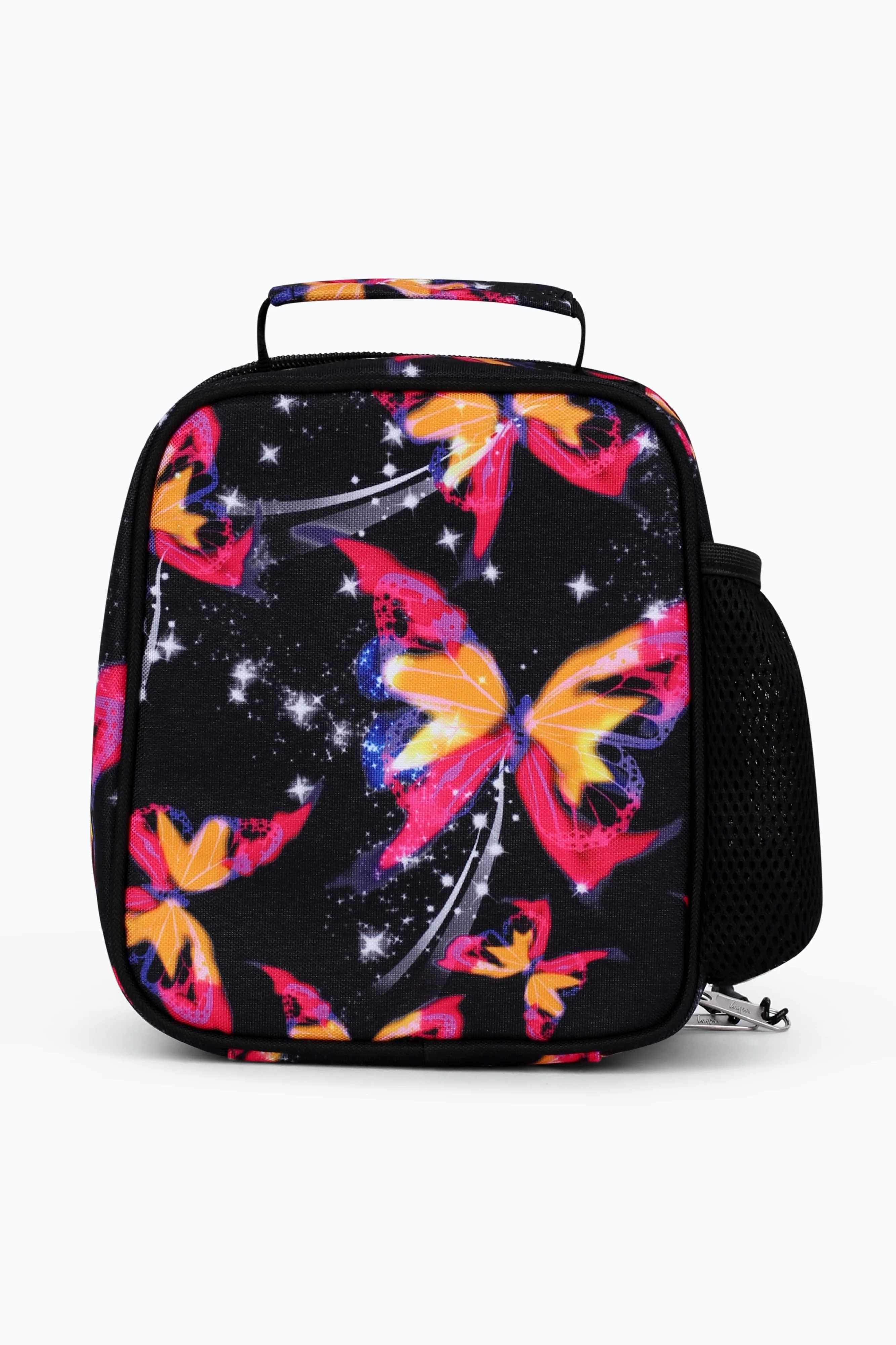 Hype Unisex Multi Glitter Blur Butterfly Lunch Bag - Image 4