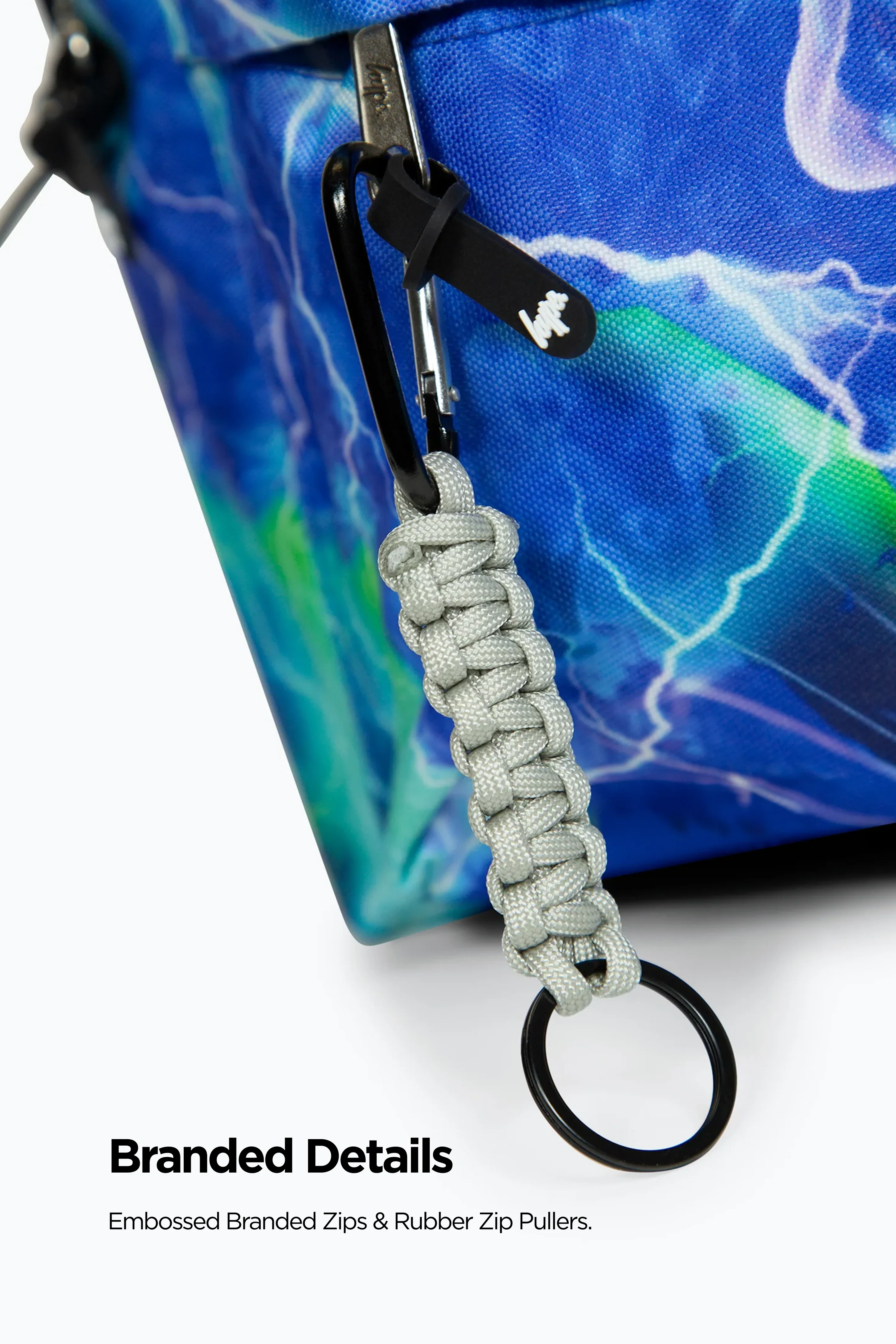 Hype Boys Blue Lightning Storm Backpack, Lunchbag & Bottle Bundle - Image 7