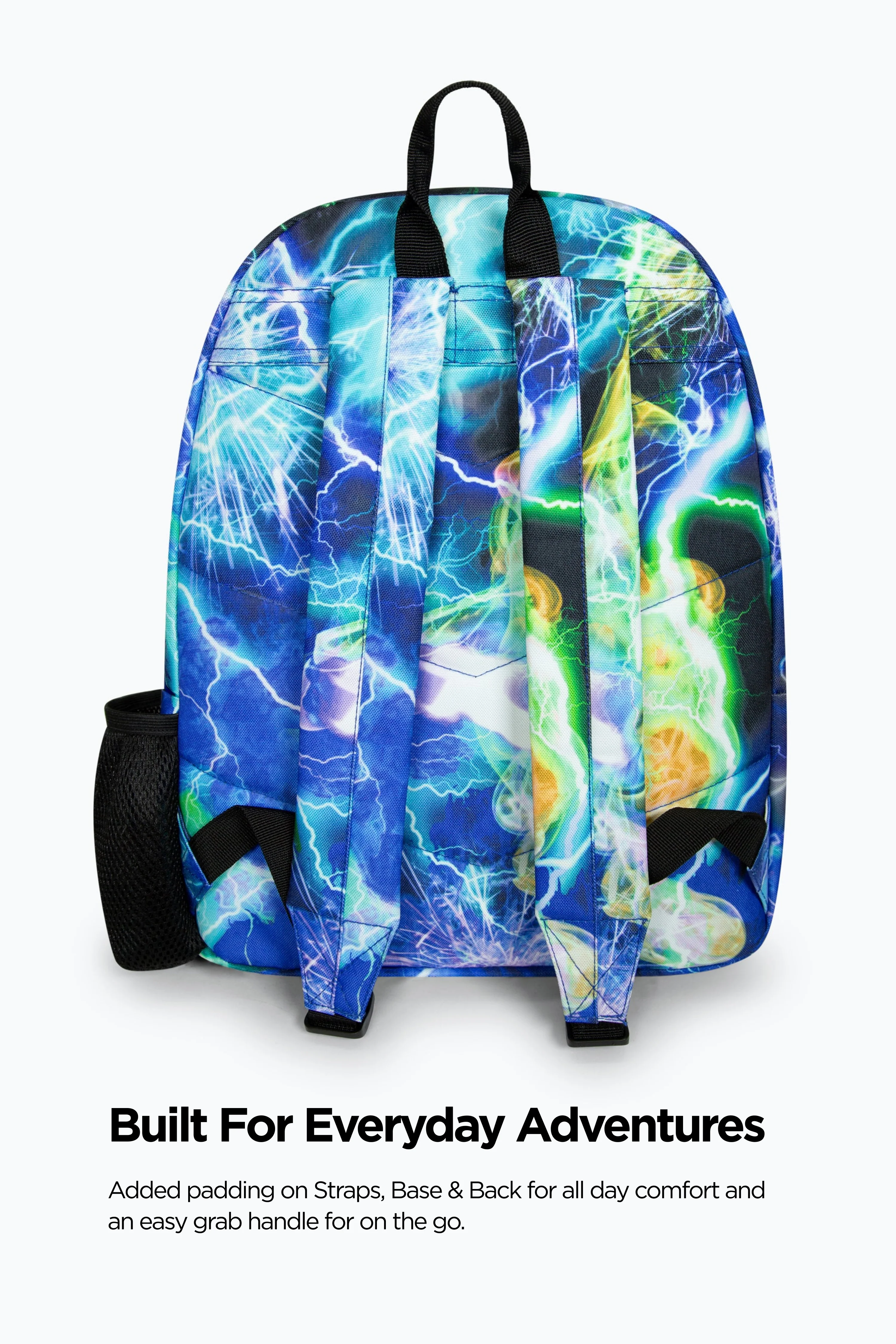 Hype Iconic Multicolored Lightning Storm Boys Backpack - Image 4