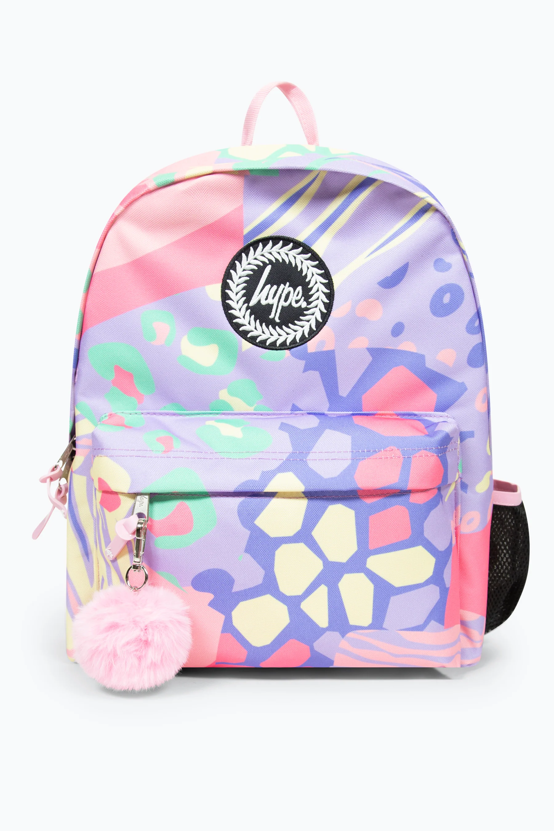 Hype Girls Pink/Purple Pastel Prints Backpack & Lunch Bag Bundle - Image 2