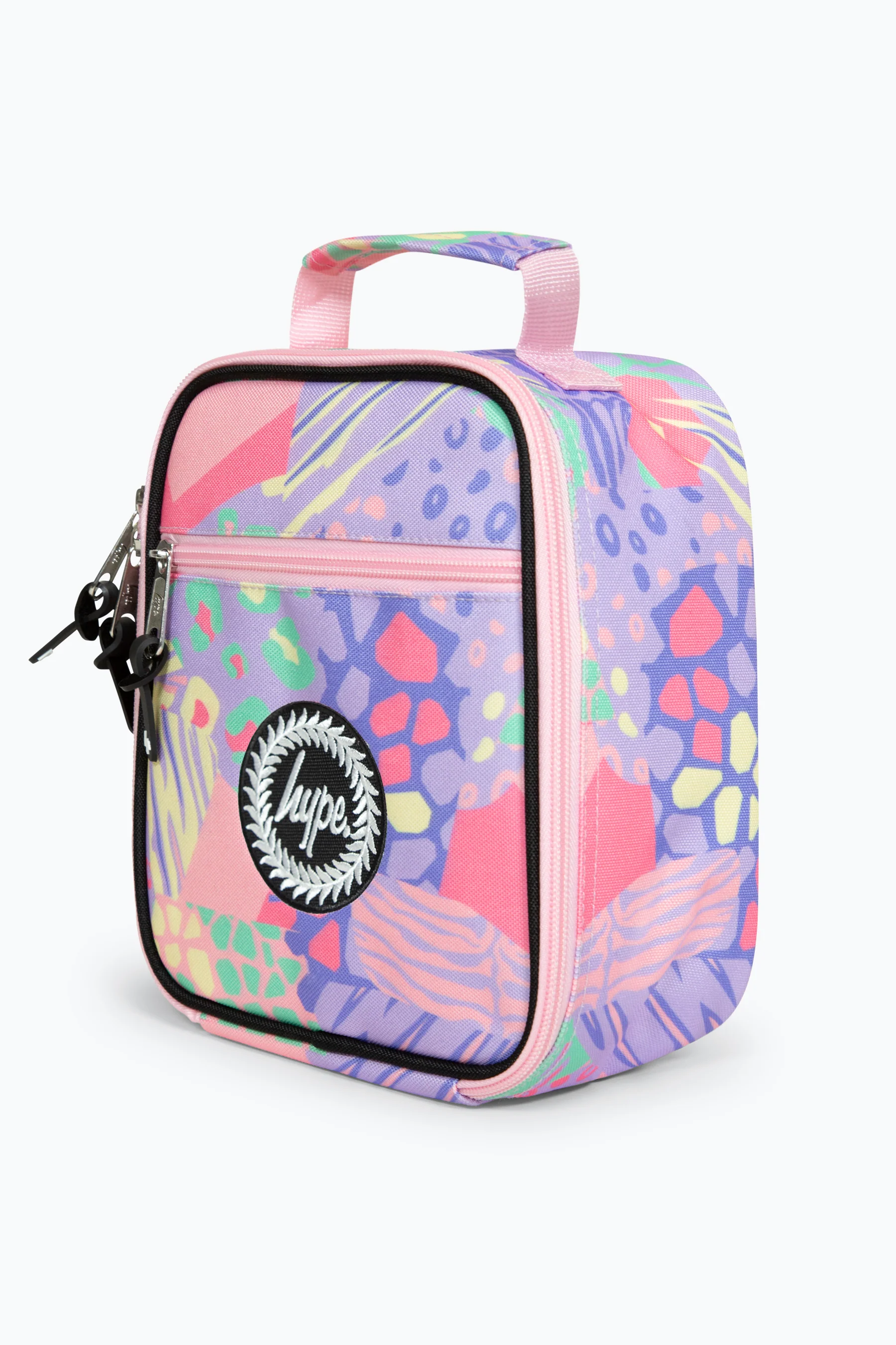 Hype Girls Pink Pastel Prints Lunch Bag - Image 3