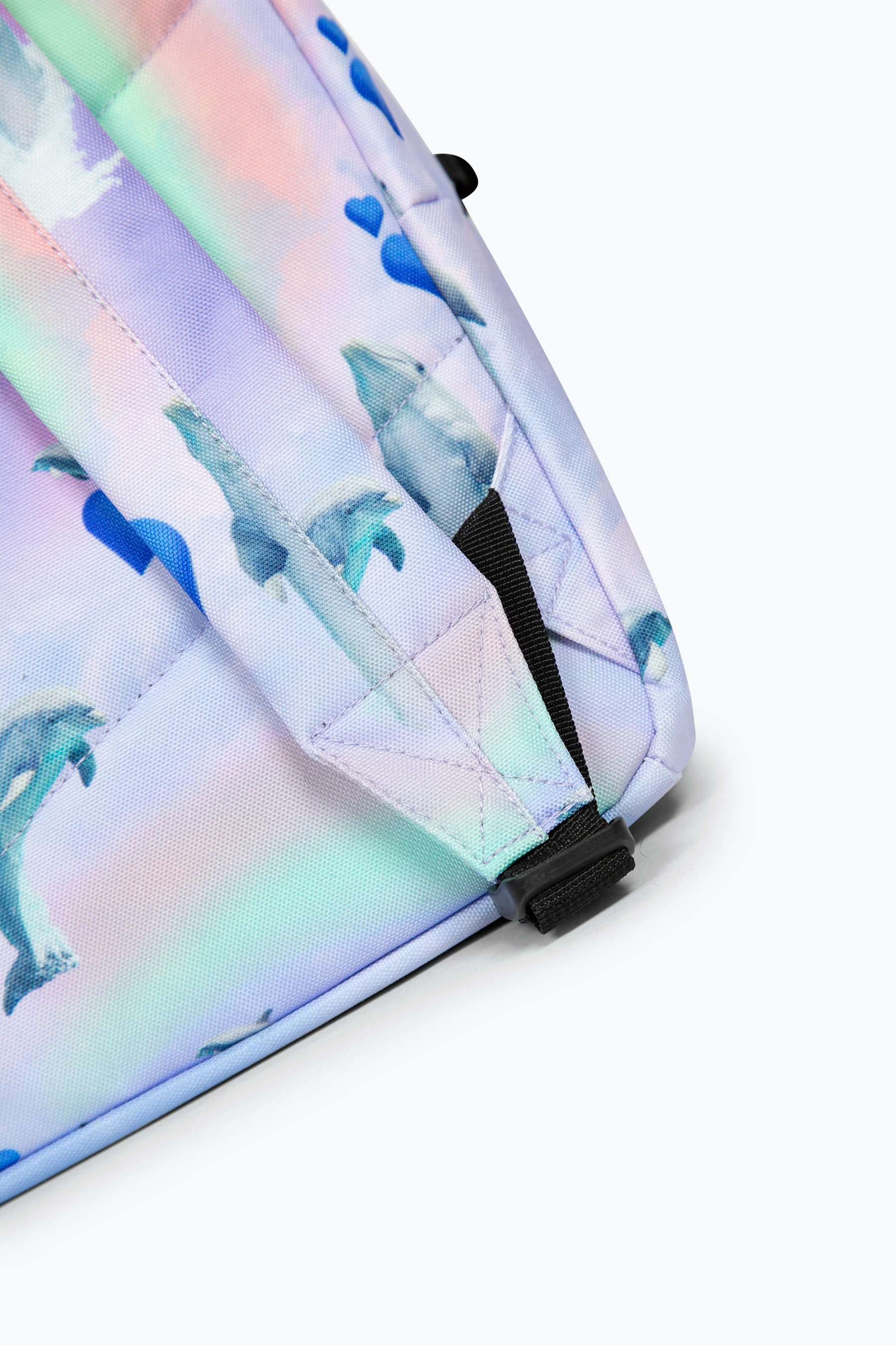 Hype Girls Holo Rainbow Dolphins Iconic Multicolour Backpack - Image 11