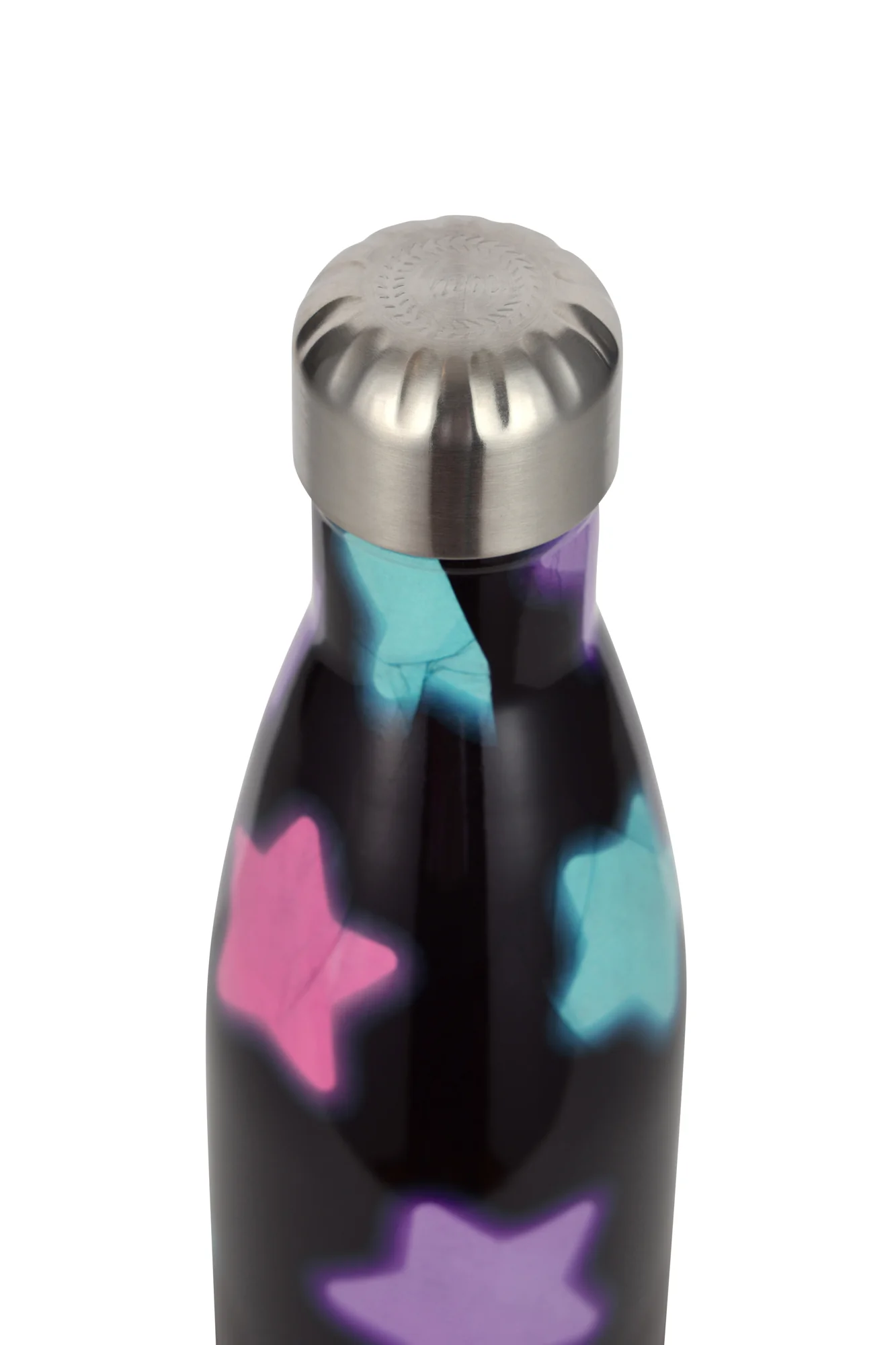 Hype Unisex Multi Star Glow Thermal Water Bottle - Image 3