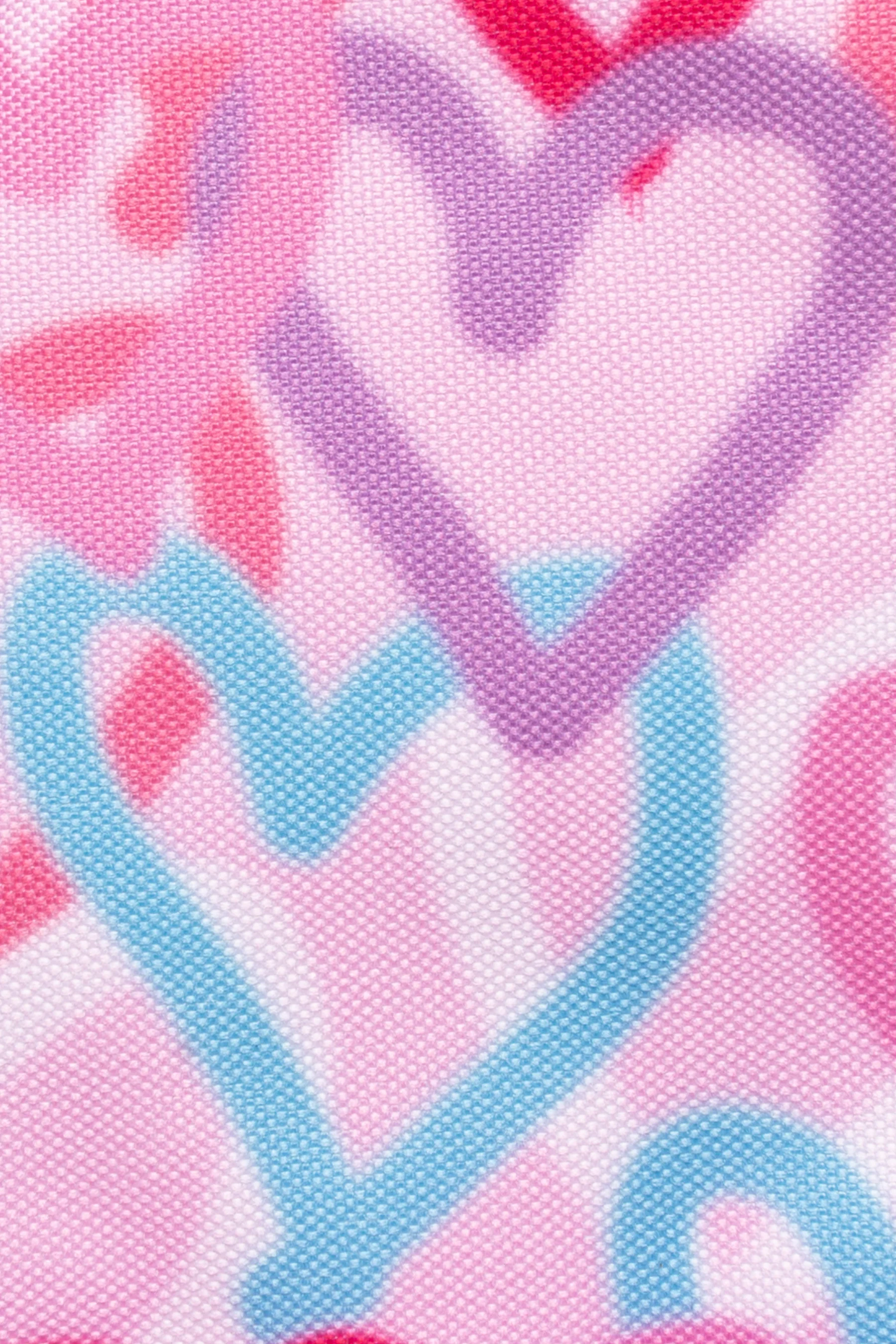 Hype Girls Pink Graffiti Hearts Iconic Backpack - Image 10