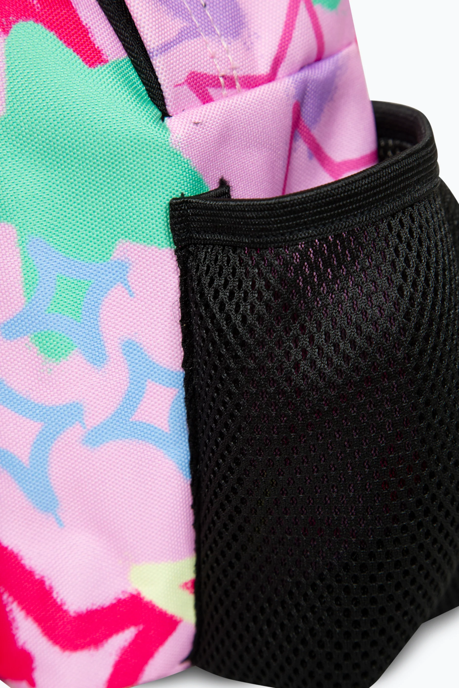 Hype Iconic Pink Graffiti Stars Girls Backpack - Image 7