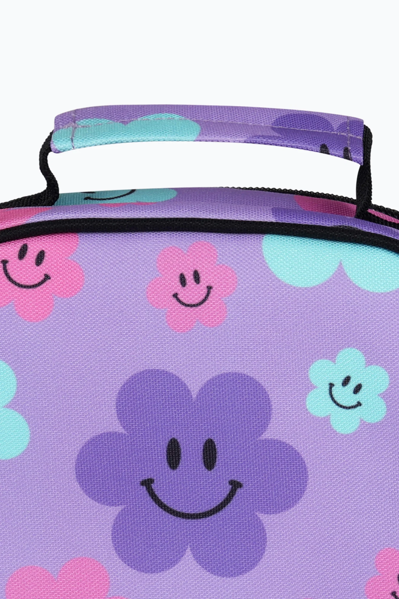 Hype Unisex Purple Happy Flowers Backpack - Image 7