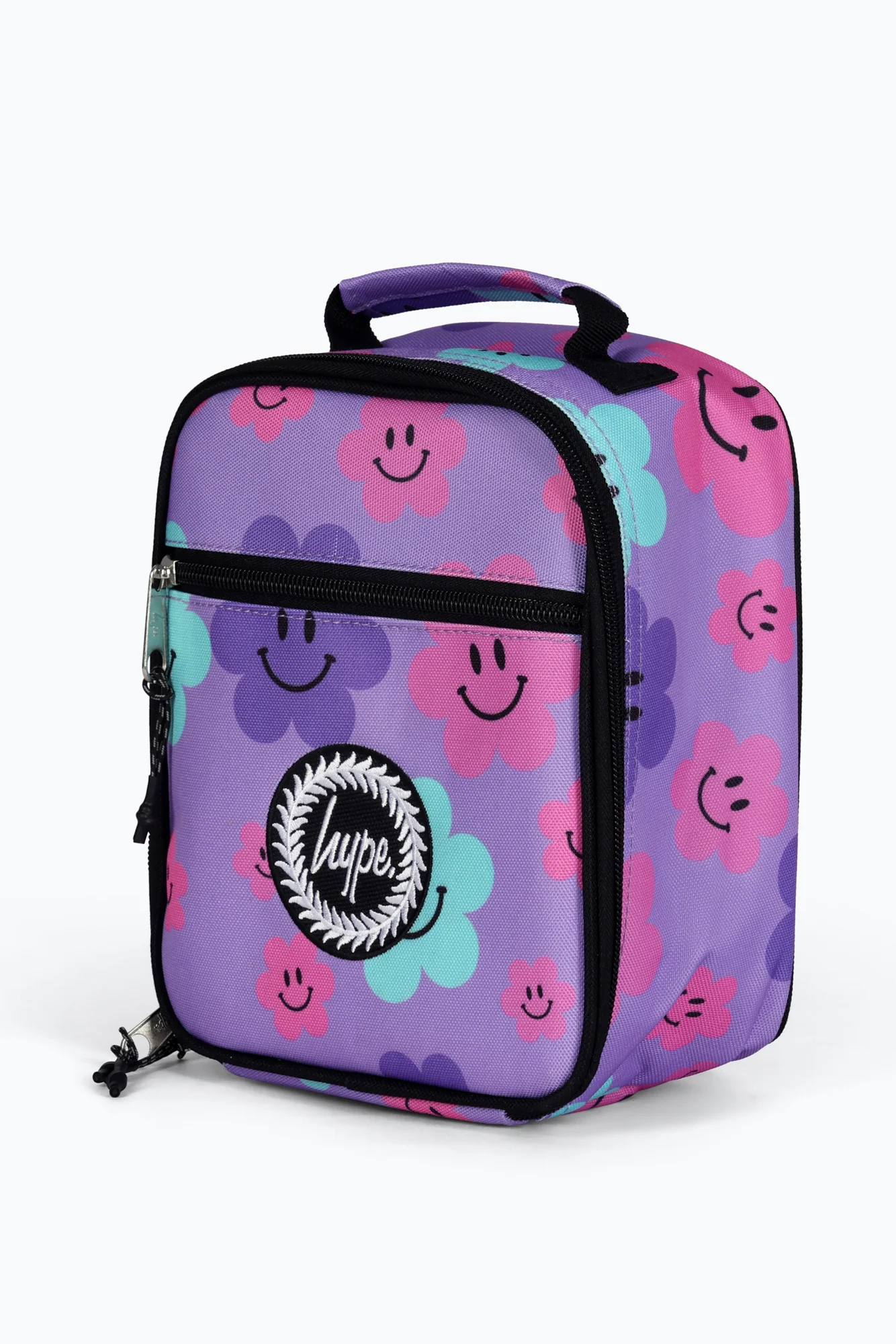 Hype Unisex Purple Happy Flowers Lunch Box - Image 2