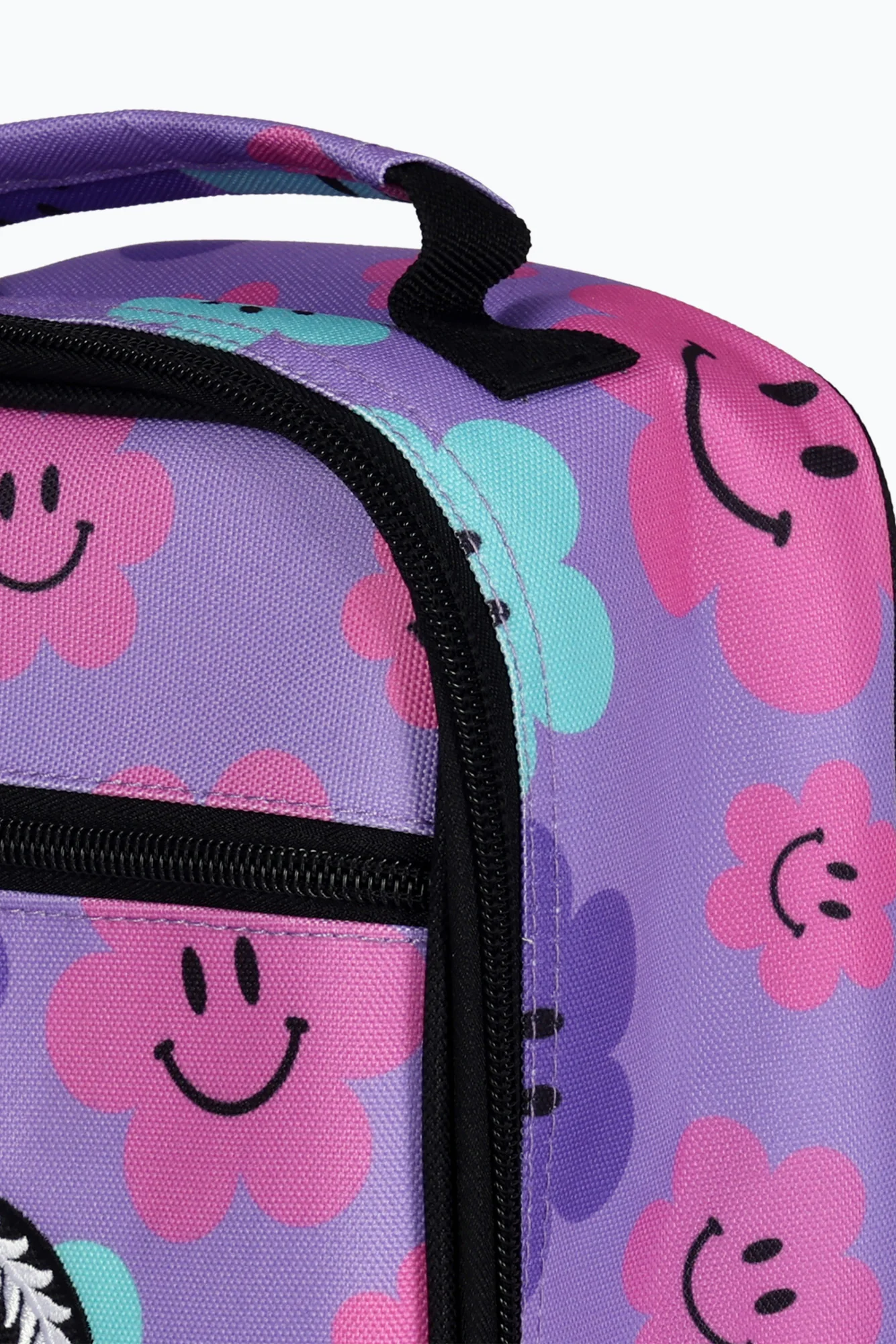 Hype Unisex Purple Happy Flowers Lunch Box - Image 6