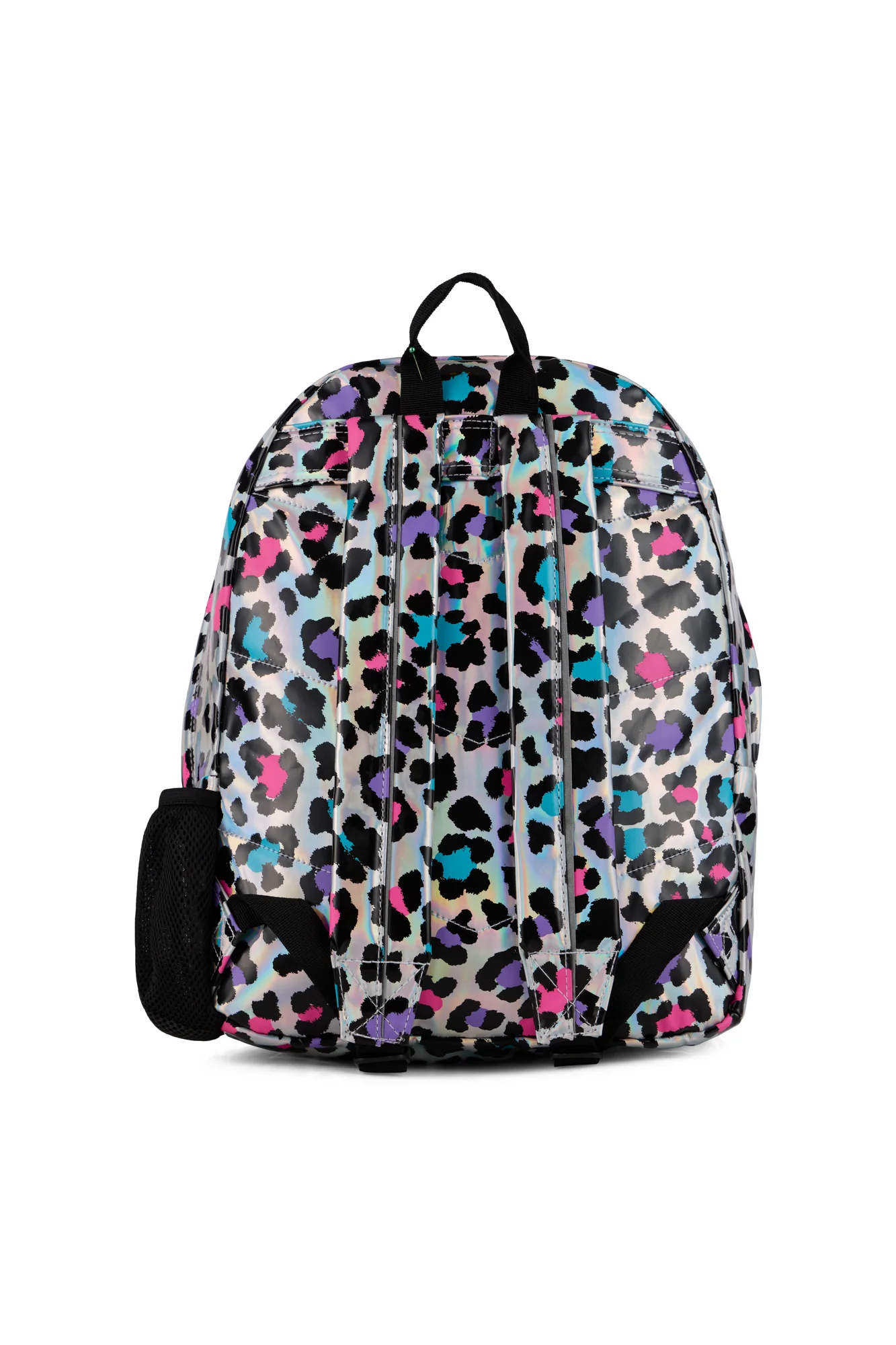 Hype Unisex Silver Leopard Print Backpack - Image 3